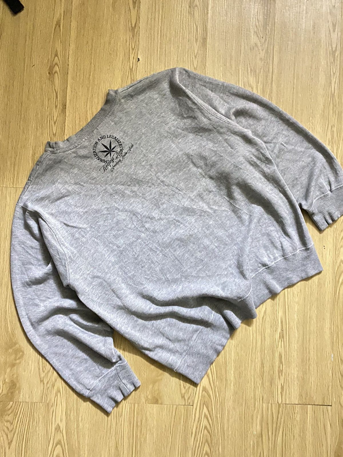 Japanese Brand National Hero’s Raggamuffin High Jump Crewneck Size US M / EU 48-50 / 2 - 3 Thumbnail