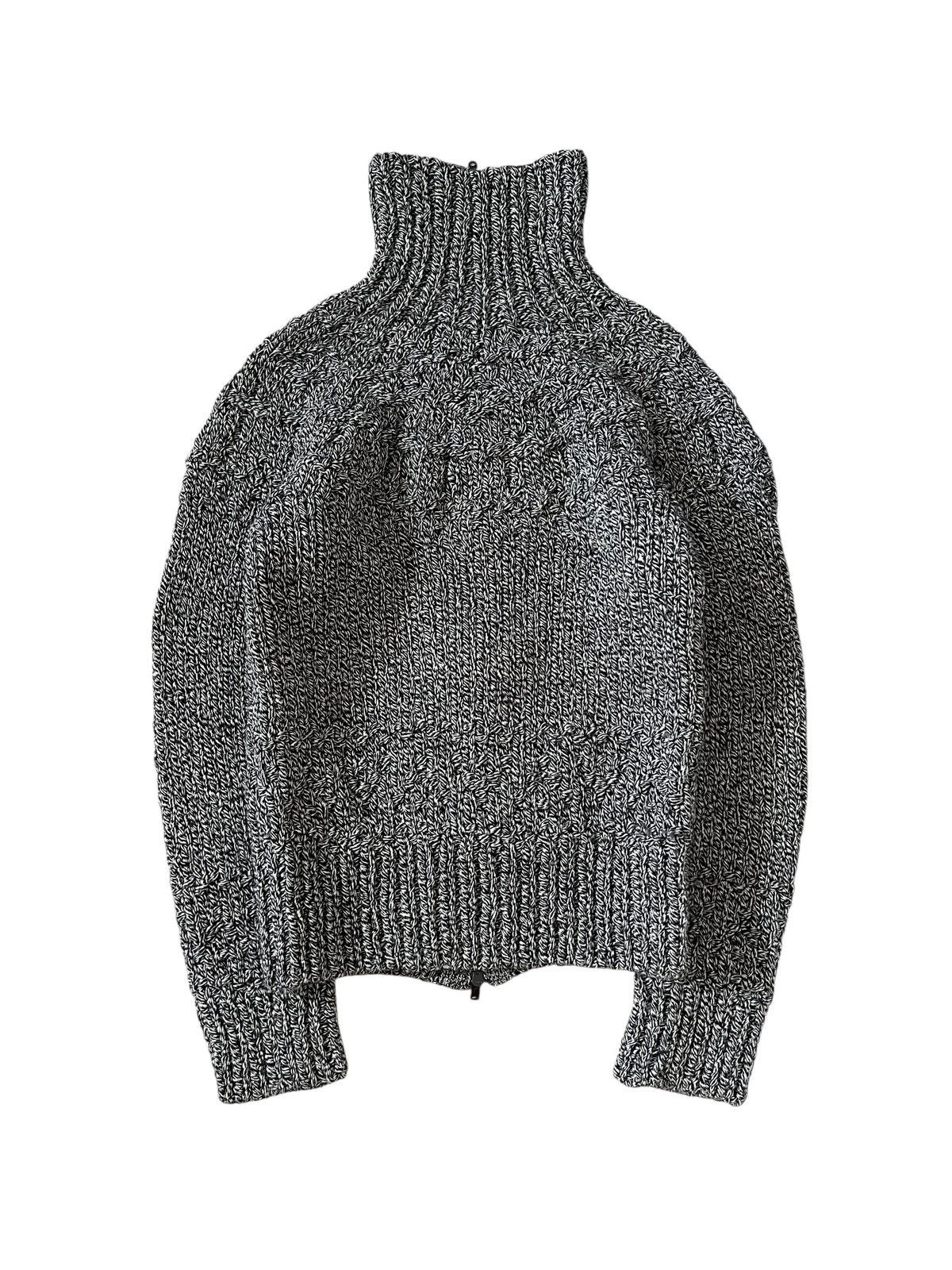 Ato Matsumoto Ato Matsumoto Knitting Construction Zipper Sweater Size US S / EU 44-46 / 1 - 3 Thumbnail