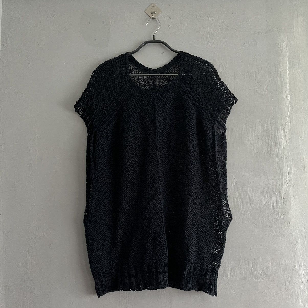 Damir Doma Damir Doma Knit Sleeveless Navy Blue Top Size US M / EU 48-50 / 2 - 1 Thumbnail