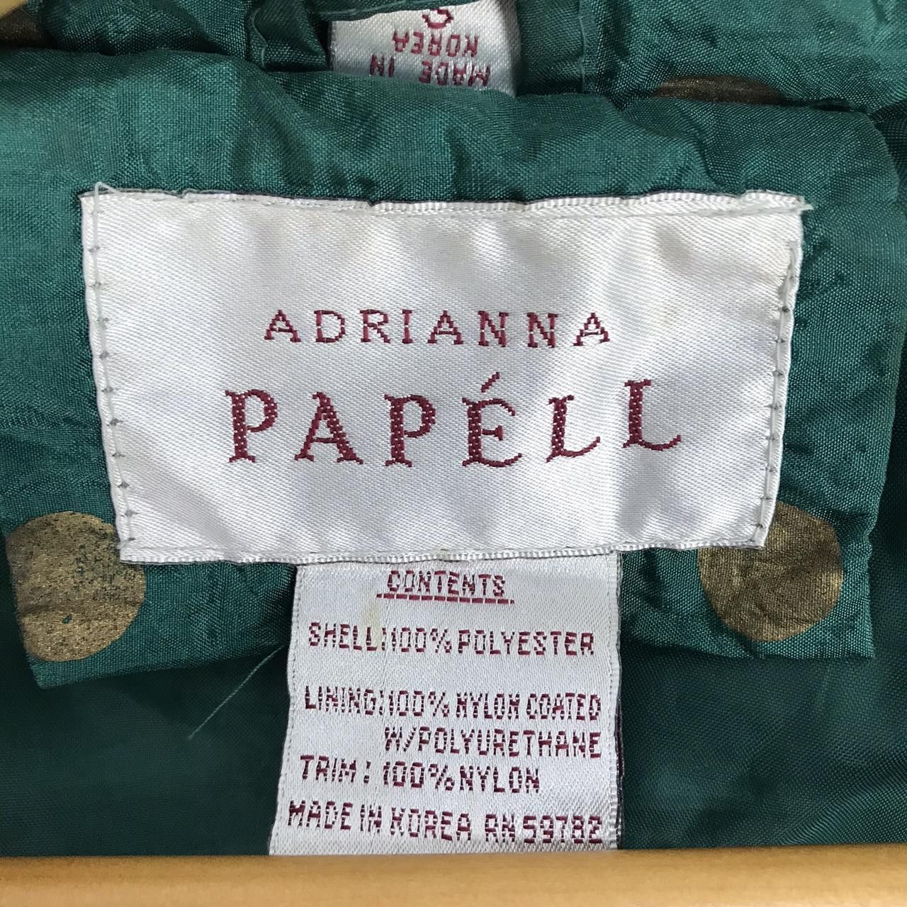 Vintage Vintage ADRIANA PAPELL AP Full Print Design Zip Up Jacket Size US S / EU 44-46 / 1 - 4 Thumbnail