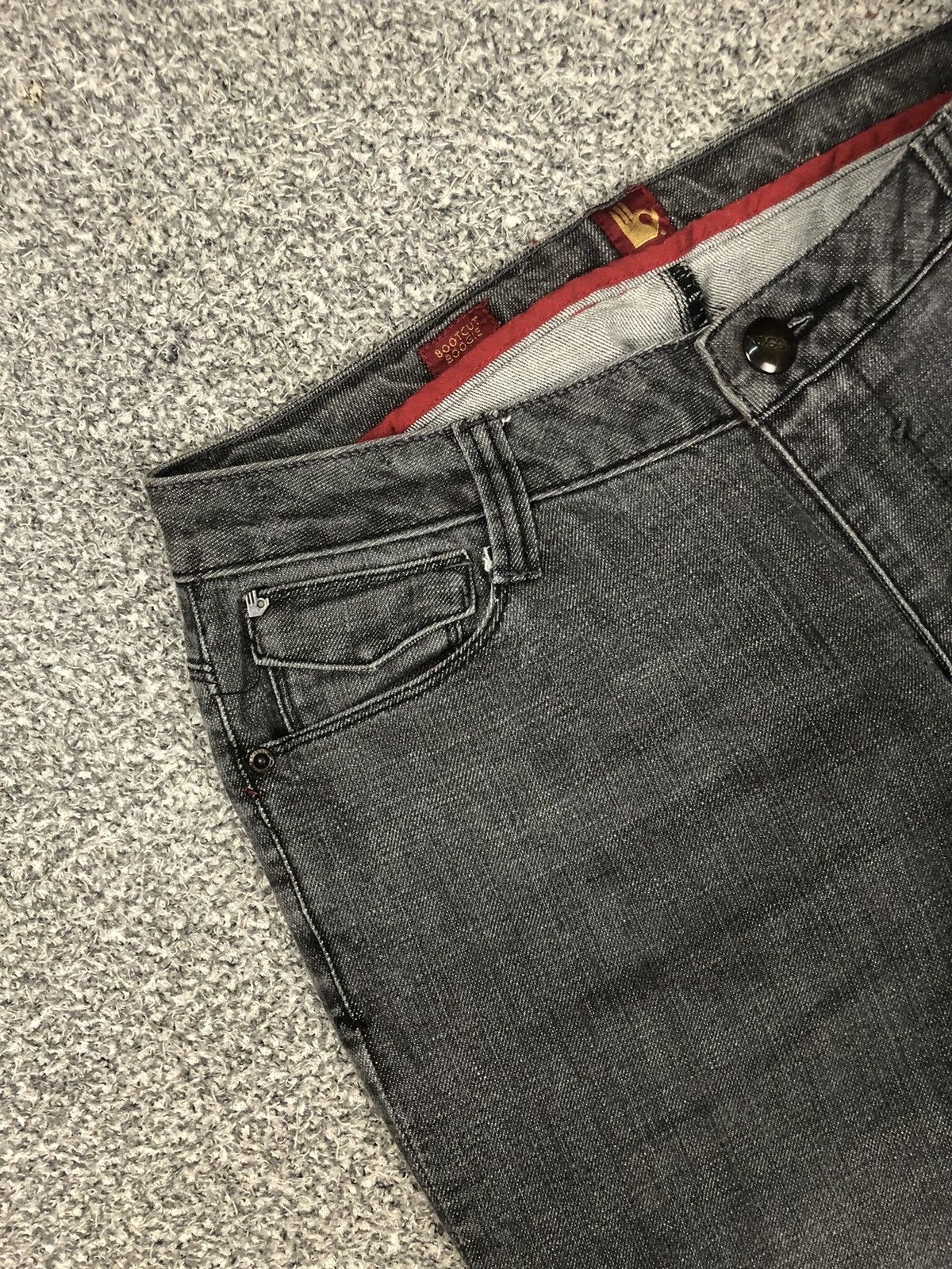 If Six Was Nine × Japanese Brand × Vintage Vintage Sasson Ooh La La Bootcut Boogie Wash Jeans Size 33" - 3 Thumbnail