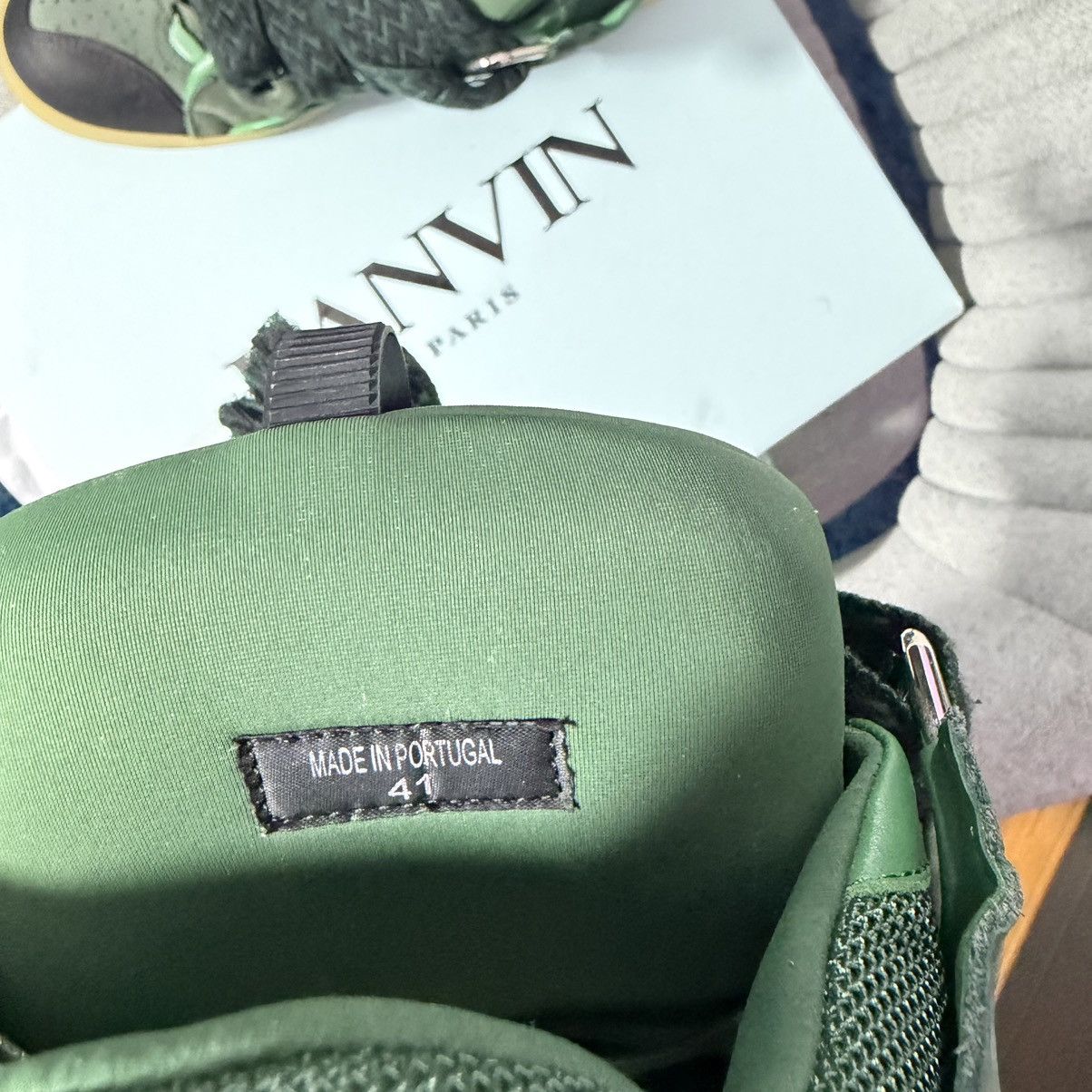 Lanvin Lanvin curb sneaker | Green Size US 8 / EU 41 - 16 Thumbnail