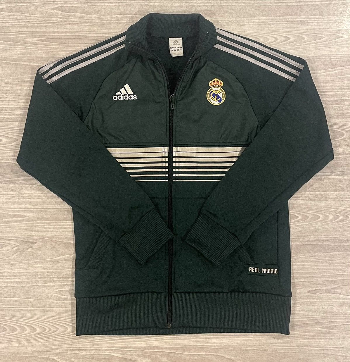 Adidas Adidas 2012/13 FC Real Madrid Soccer Jacket Mens Size Medium Size US M / EU 48-50 / 2 - 1 Thumbnail