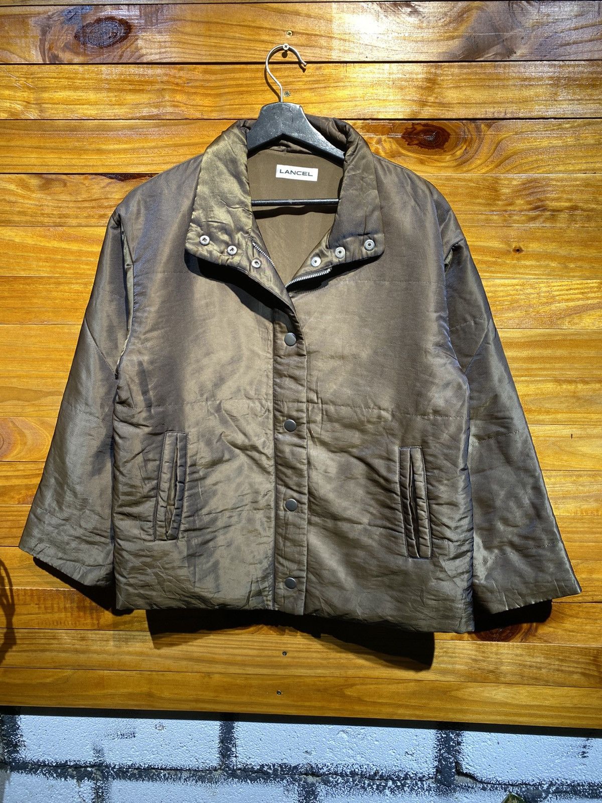 Lancel Vintage Lancel Made in Japan Nylon Polyester Puffer Jacket Size M / US 6-8 / IT 42-44 - 3 Thumbnail