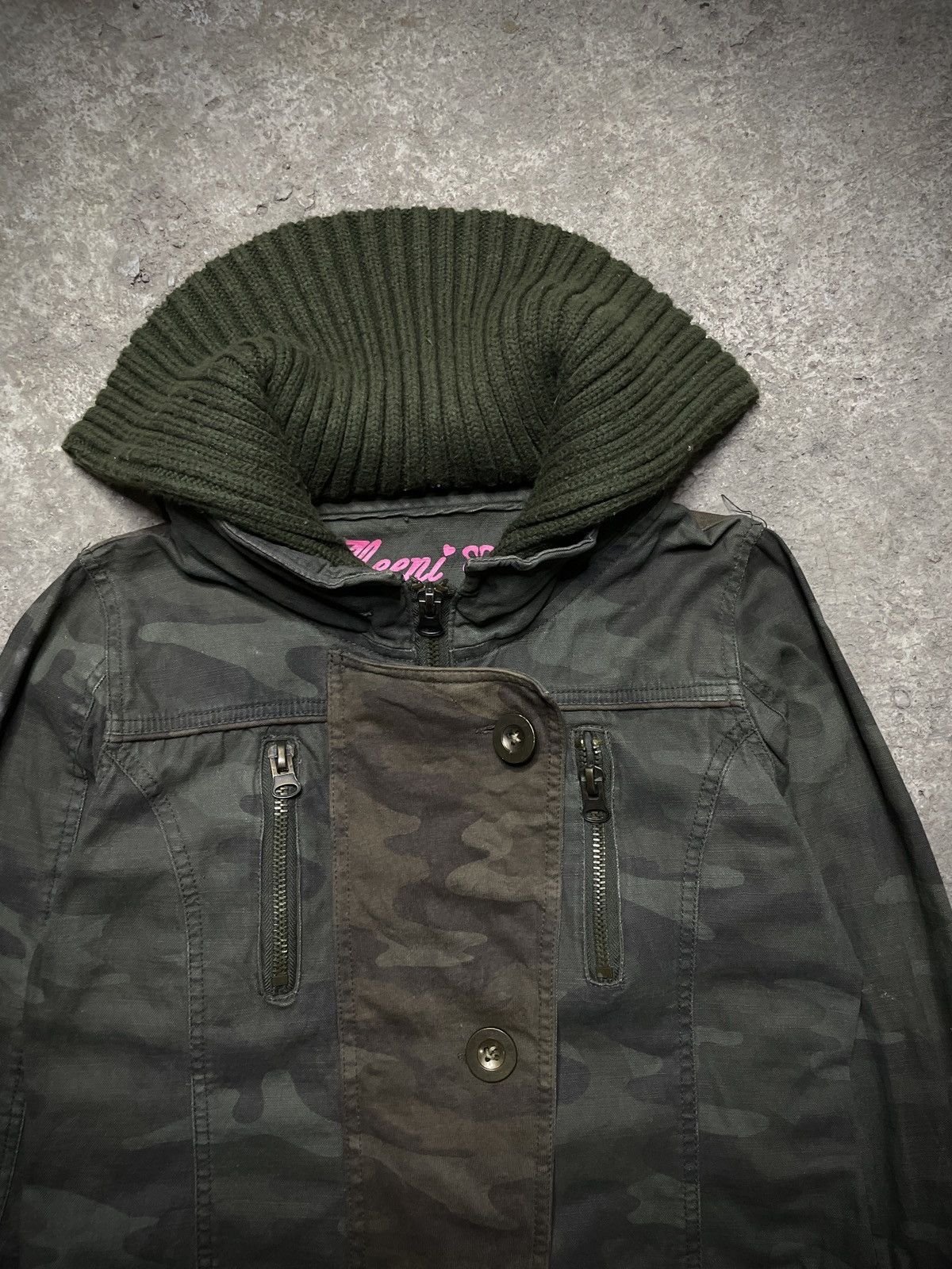 Japanese Brand 2000’s Public Space - Apocalypse Style Camo Parka Size US M / EU 48-50 / 2 - 6 Thumbnail
