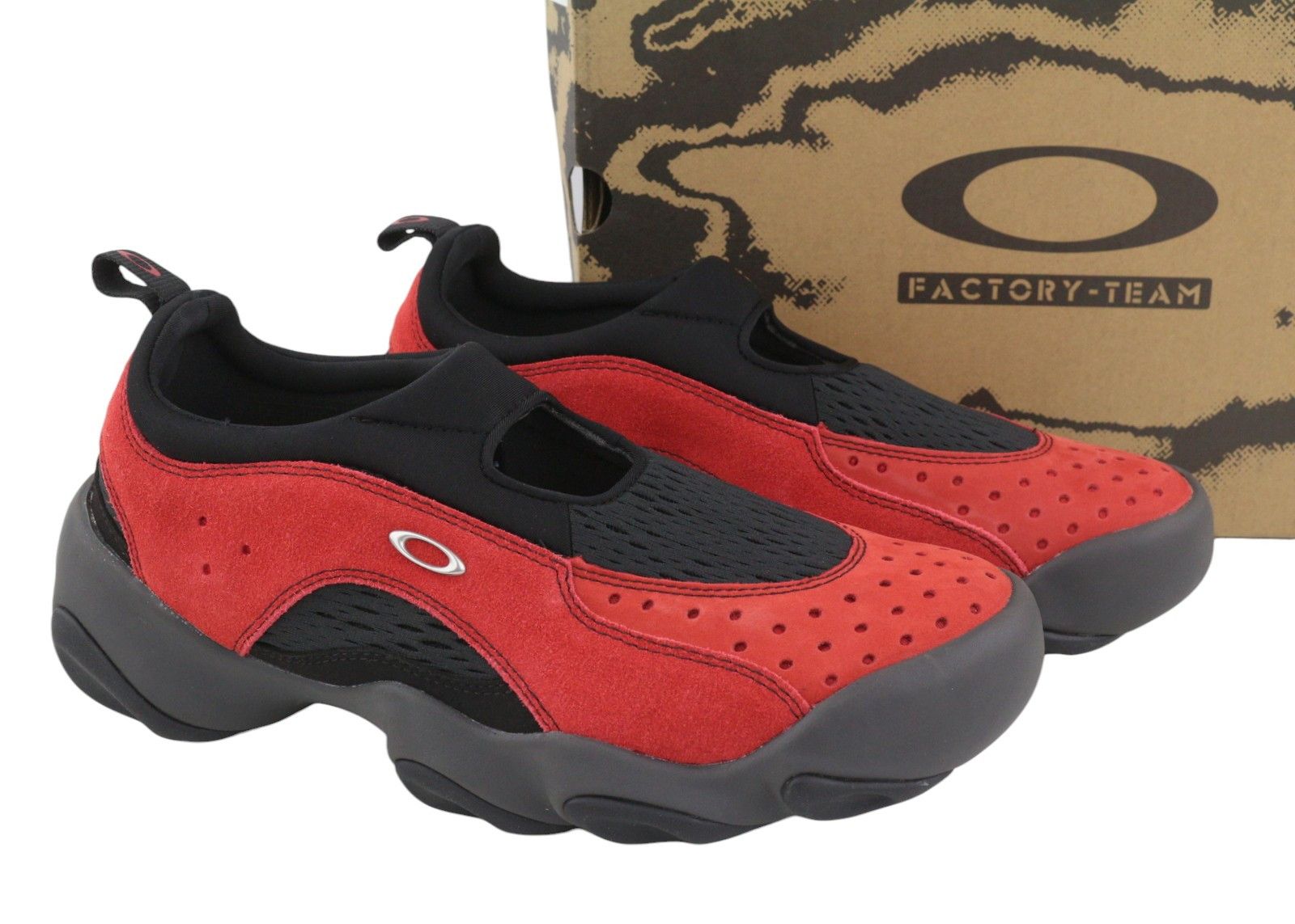 Oakley FACTORY TEAM SUEDE FLESH EU44.5 Lava 87956 Size US 11.5 / EU 44-45 - 1 Thumbnail