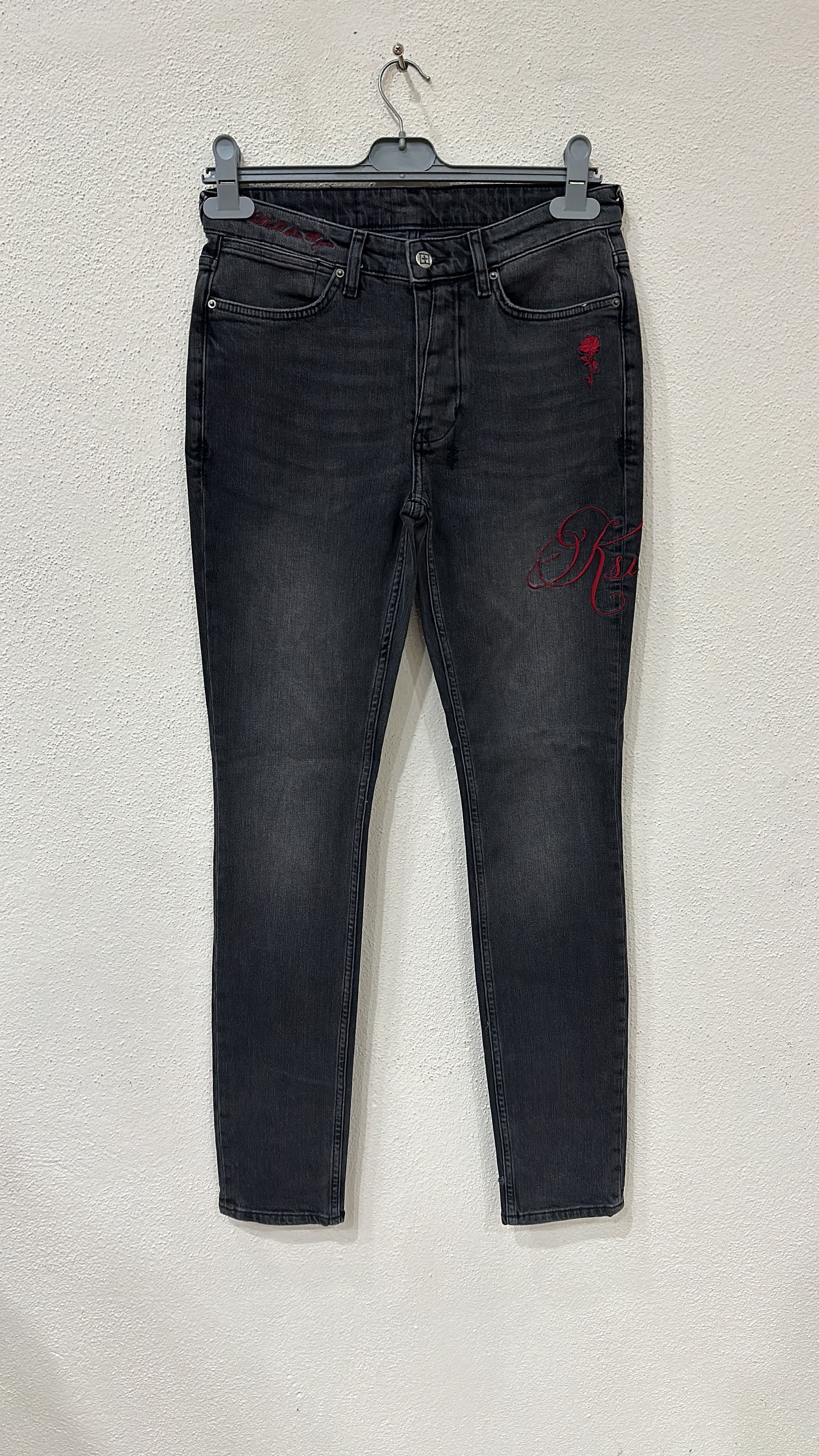 Ksubi Van Vinkle Black Rokk Jean Size 34