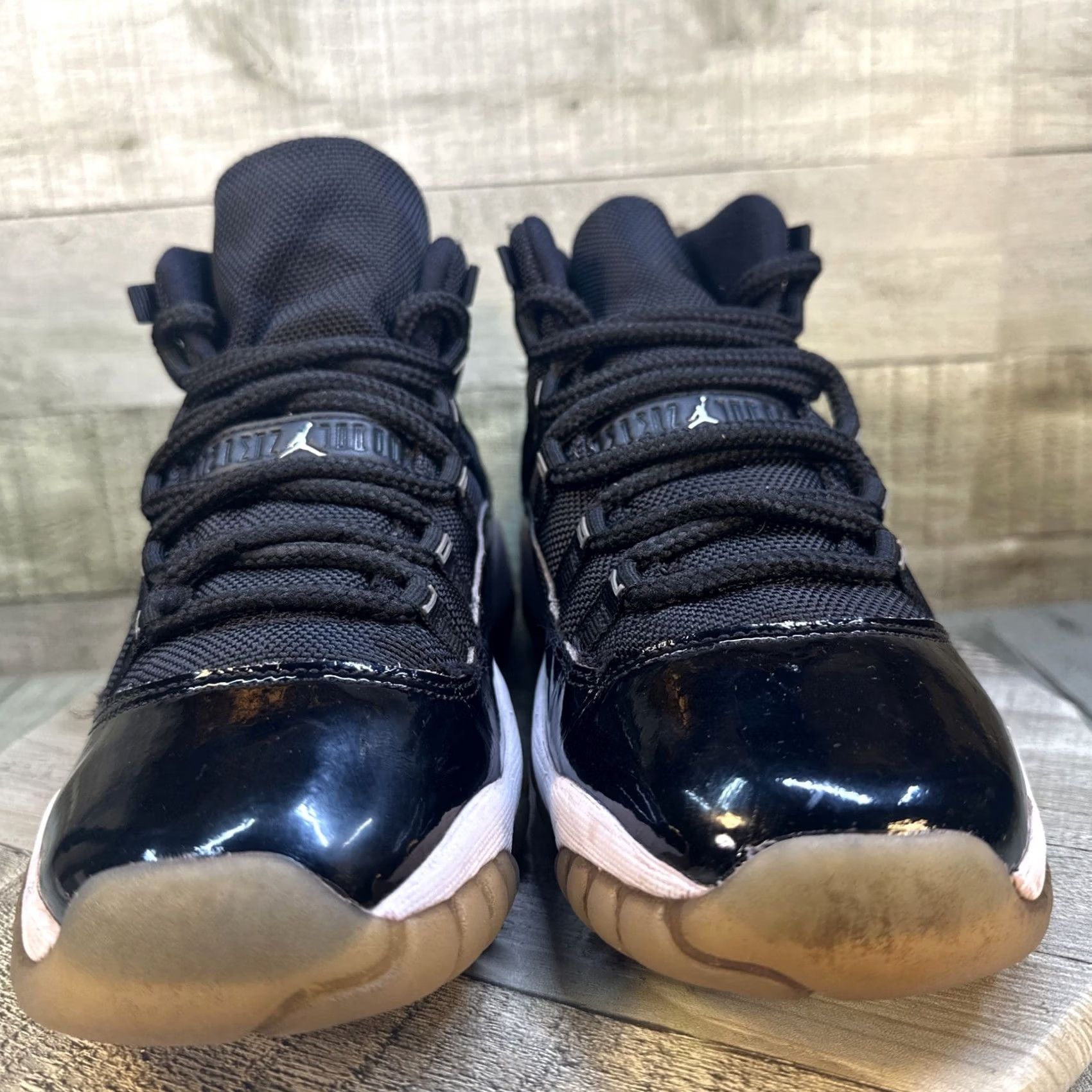 Nike Nike Air Jordan 11 GS Jubilee 25th Anniversary 378038-011 6.5Y Womens 8 Black Sneaker Size US 8 / IT 38 - 3 Thumbnail