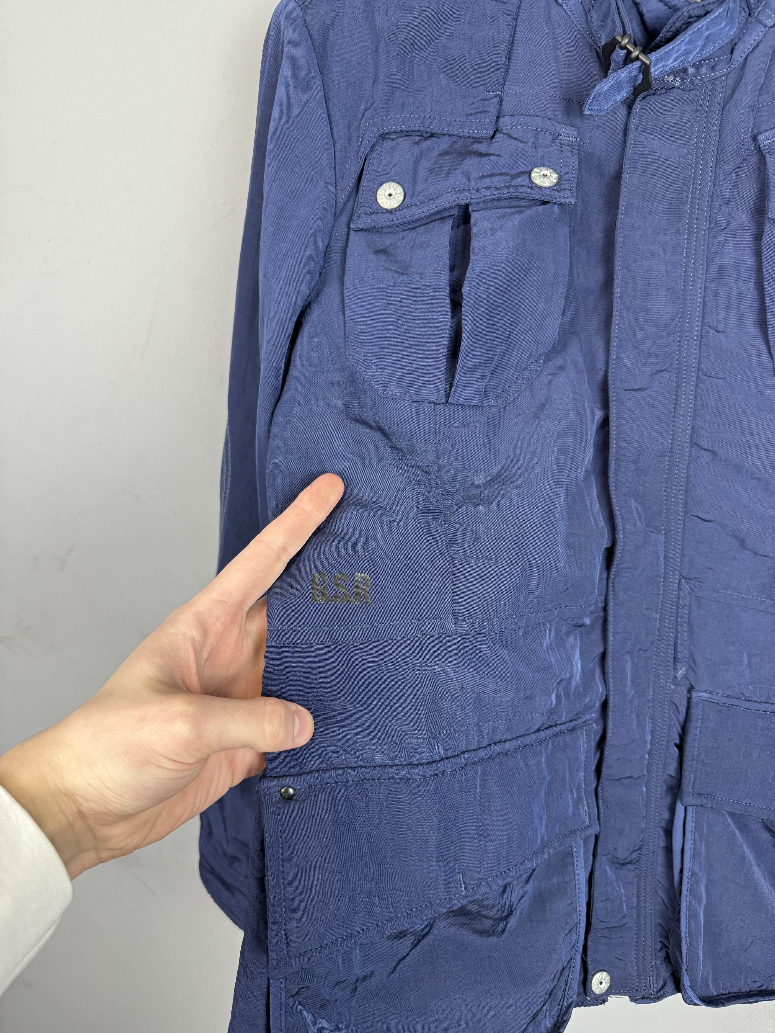 G-Star G-Star Raw Sandhurst Jacket Women Blue Classic Mustipockets Size L / US 10 / IT 46 - 6 Thumbnail