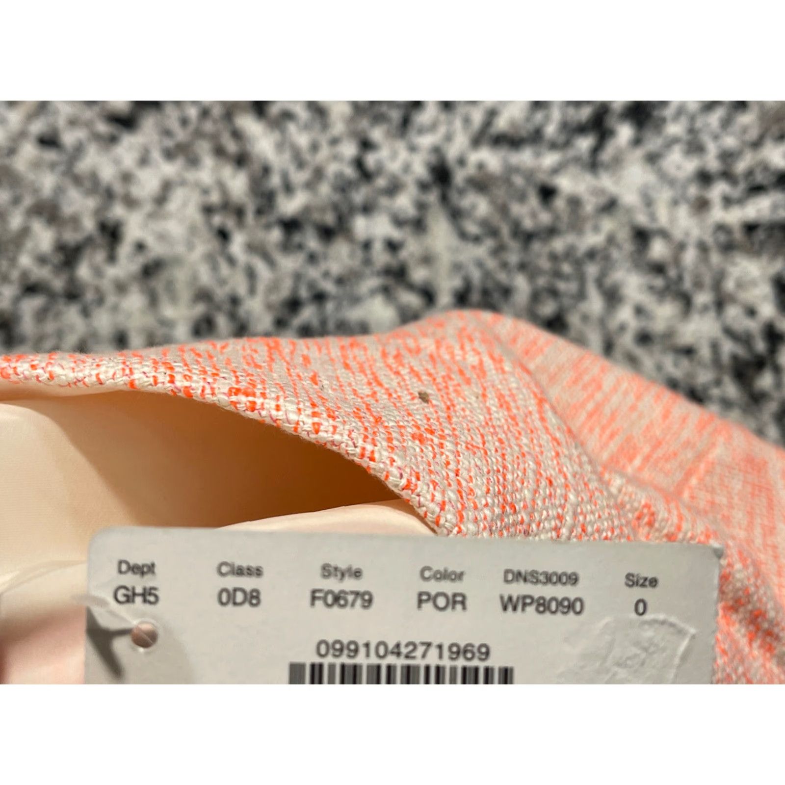 J.Crew J. Crew Dress Sleeveless Tweed Eyelet Sheath Career Orange Size 0 Womens Size XS / US 0-2 / IT 36-38 - 6 Thumbnail