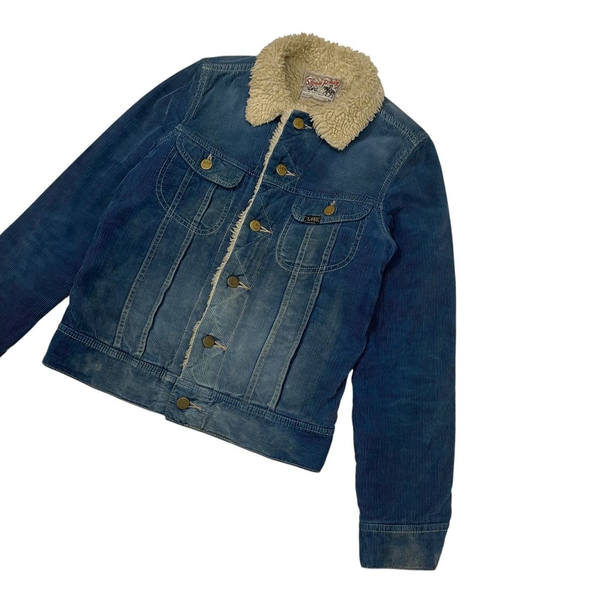 Lee ⚡️Vintage Lee Storm Rider Shearling Jacket Size US XS / EU 42 / 0 - 8 Thumbnail