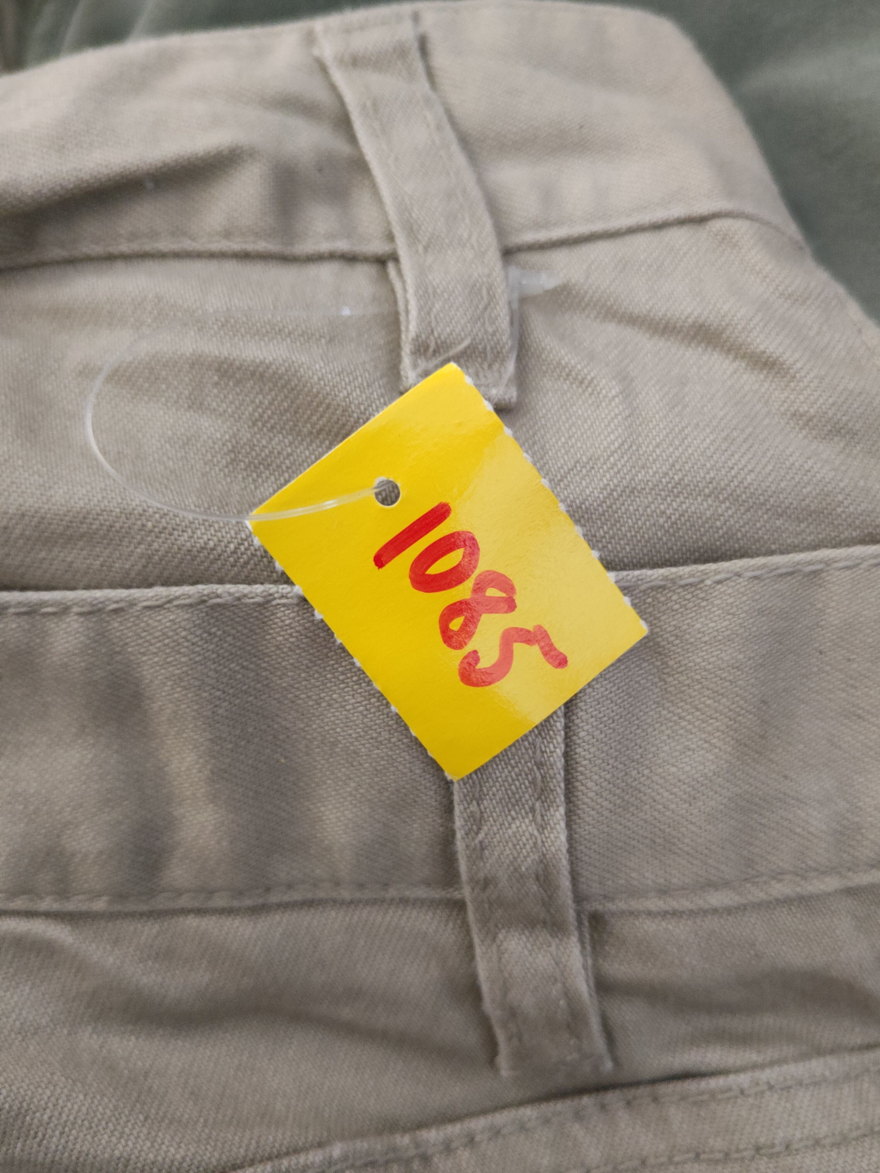 Japanese Brand × Vintage DL Japanese Brand Beige Suspender Pants #1085 Size 30" / US 8 / IT 44 - 18 Thumbnail