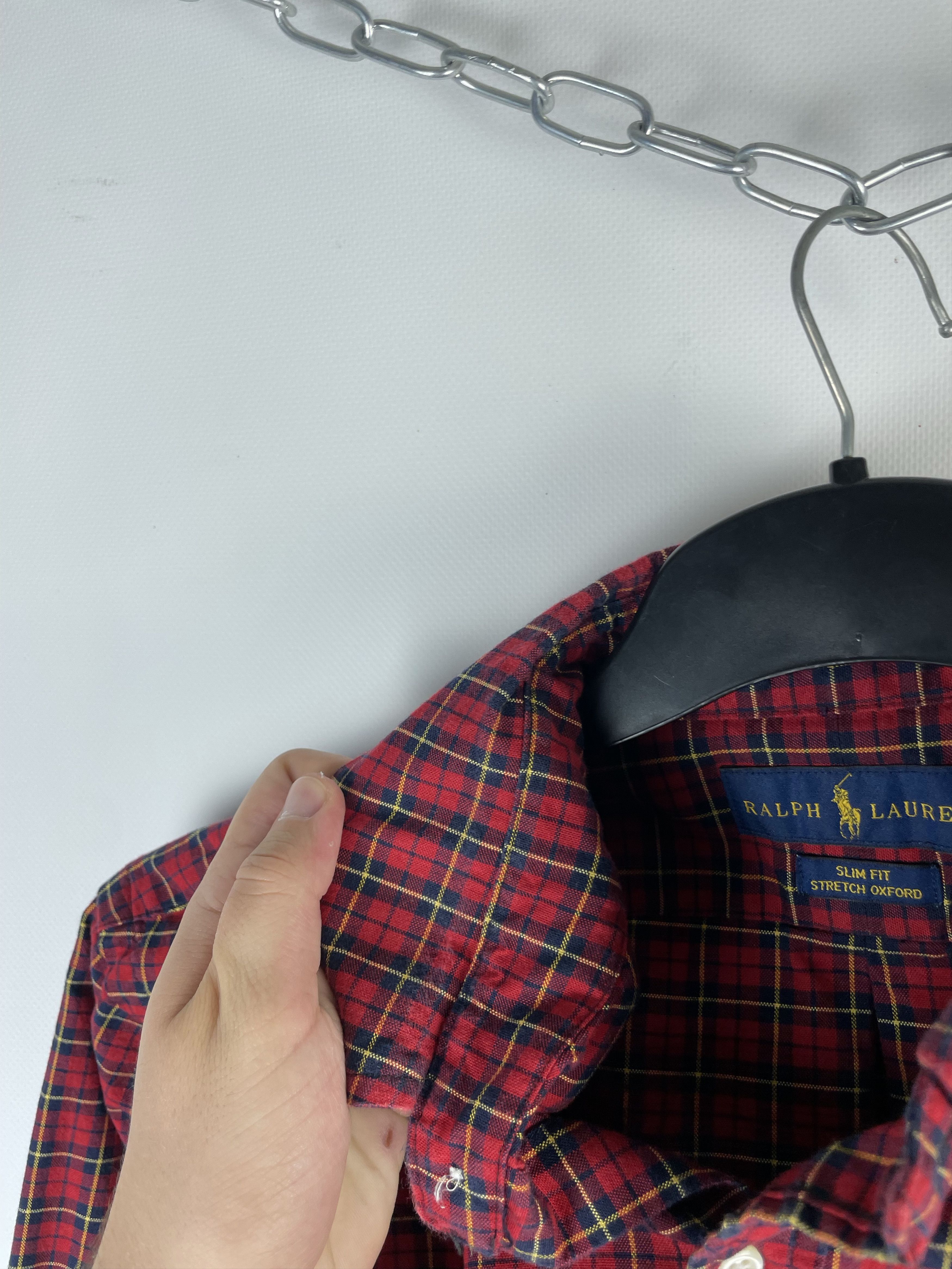Flannel × Polo Ralph Lauren × Vintage Flannel Polo Ralph Lauren Vintage Mens Shirt Size US M / EU 48-50 / 2 - 6 Thumbnail