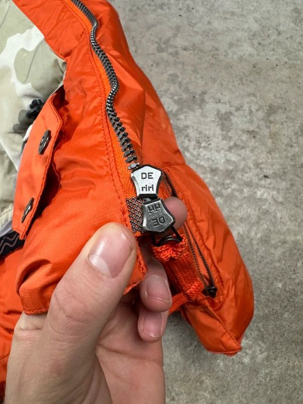 JET SET Jet Set Extrem 0107 Vintage Japanese Orange Puffer Jacket Size US M / EU 48-50 / 2 - 10 Thumbnail