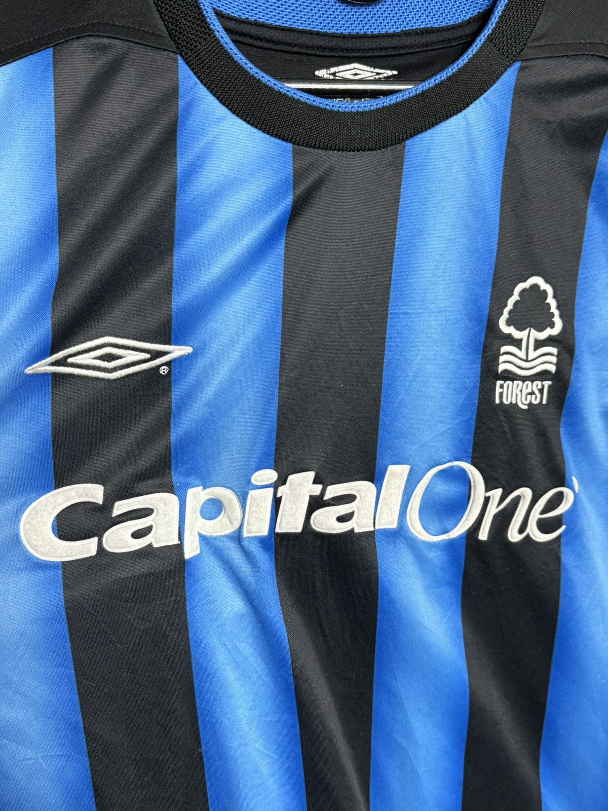 Umbro Nottingham Forest 03/05 Third Harewood Football Jersey Size US M / EU 48-50 / 2 - 3 Thumbnail