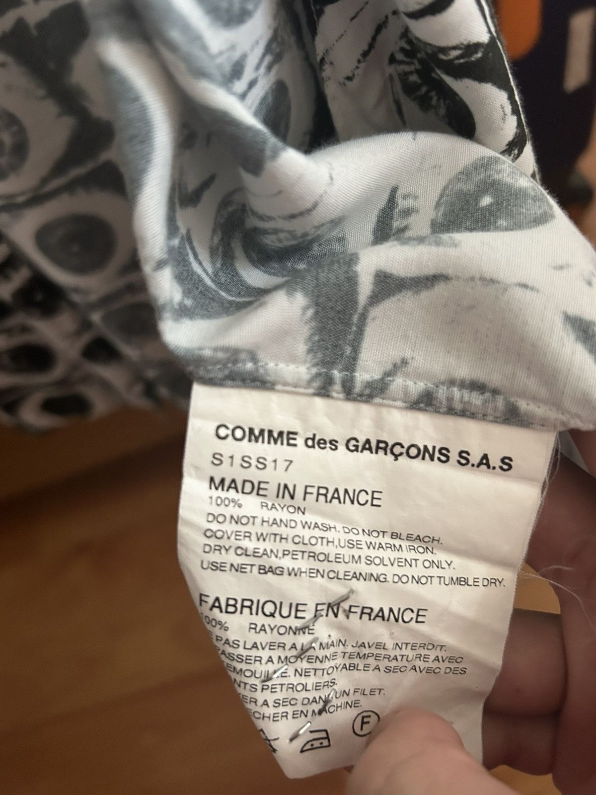 Comme des Garcons SHIRT × Supreme Shirt comme des garçons homme plus supreme eyes Size US M / EU 48-50 / 2 - 4 Thumbnail