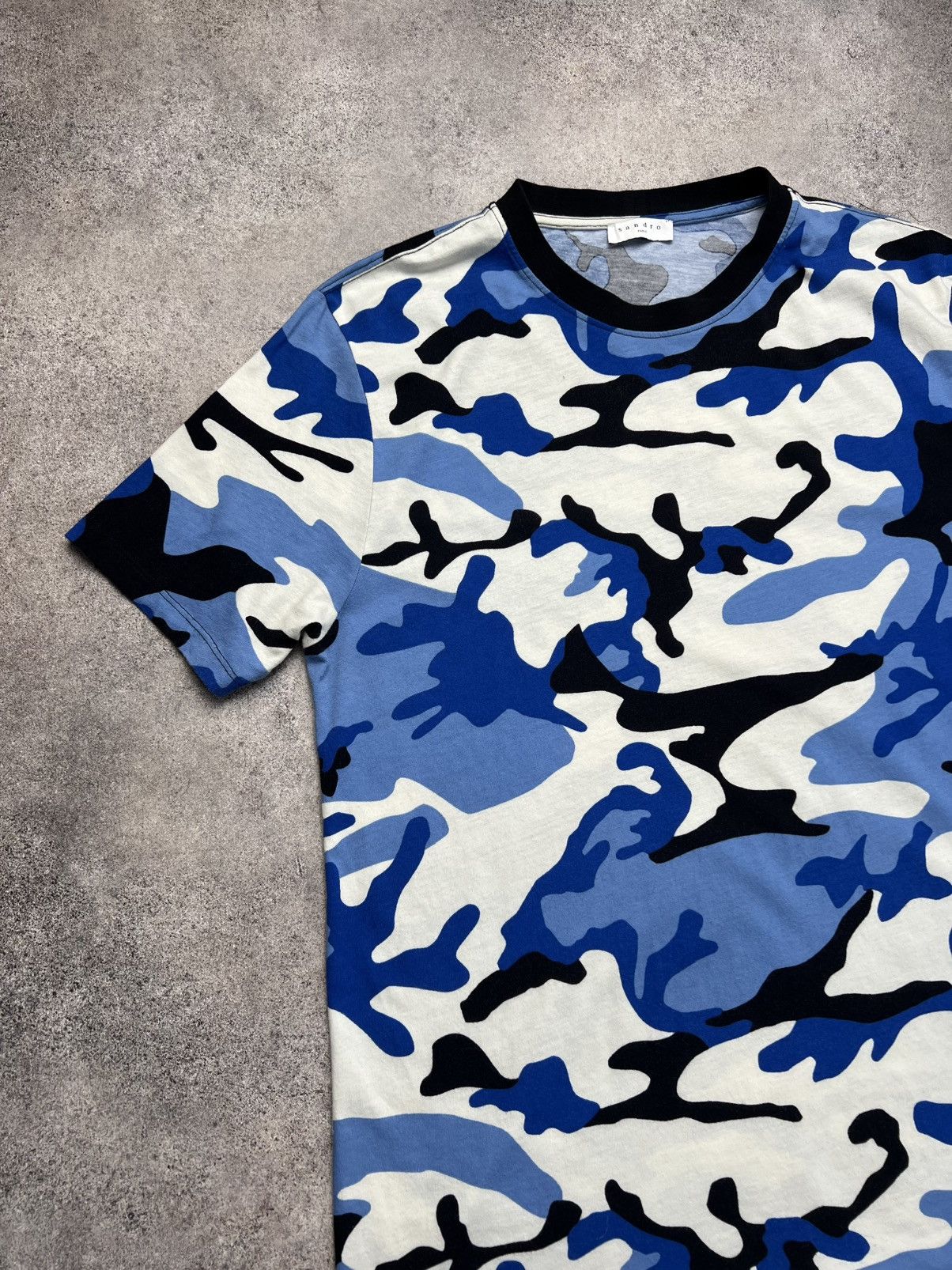 Sandro Sandro camo t shirt Size US L / EU 52-54 / 3 - 4 Thumbnail