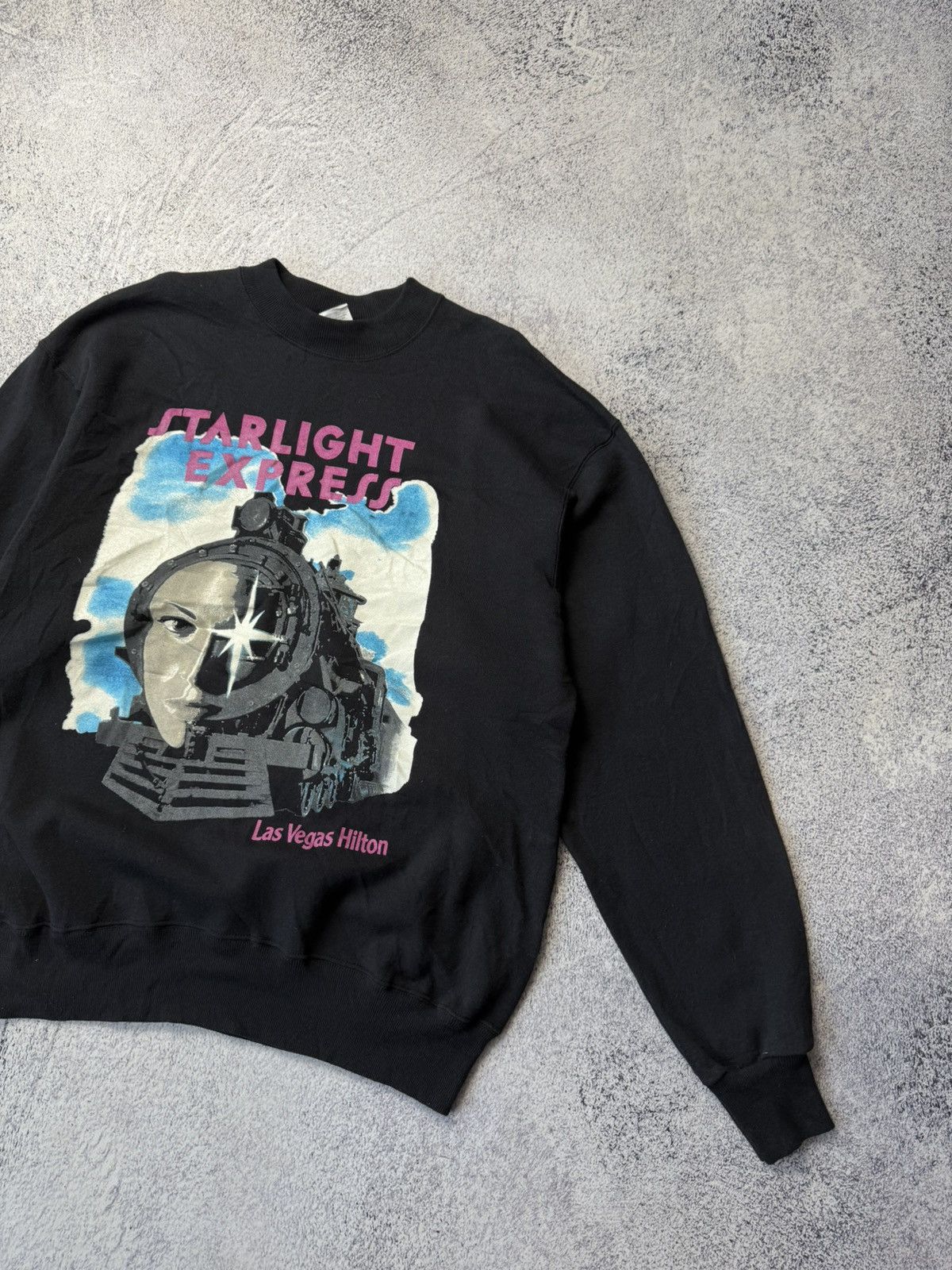Vintage Vintage Starlight Express Las Vegas Hilton Sweatshirt – 80s Size US L / EU 52-54 / 3 - 4 Thumbnail
