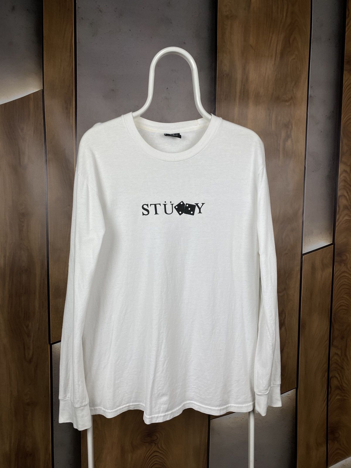 Stussy 🎲Sweatshirt Stussy Long Sleeve Gambling Dice Logo Tee🎲 Size US M / EU 48-50 / 2 - 1 Thumbnail