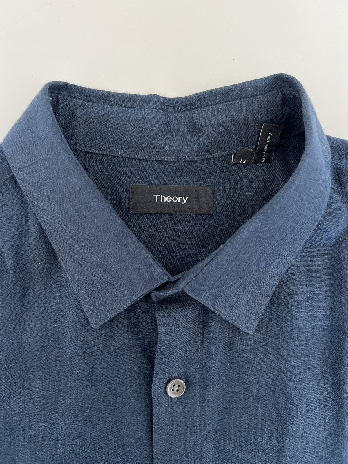 Theory Theory linen short-sleeves shirt Size US M / EU 48-50 / 2 - 5 Thumbnail