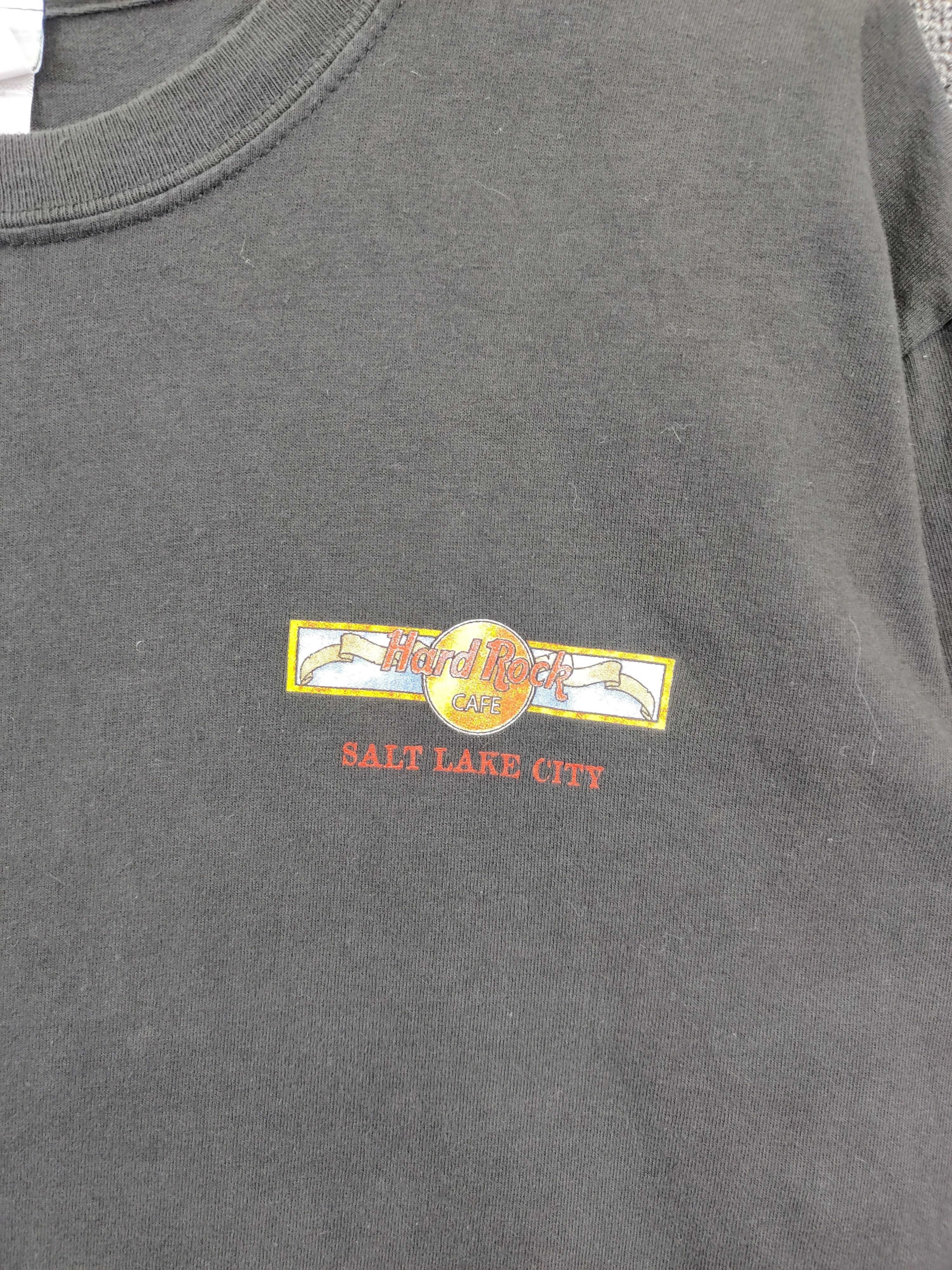 Hard Rock Cafe Vintage Hard Rock Cafe Salt Lake City Big Logo Tee Tshirt Size US L / EU 52-54 / 3 - 6 Thumbnail