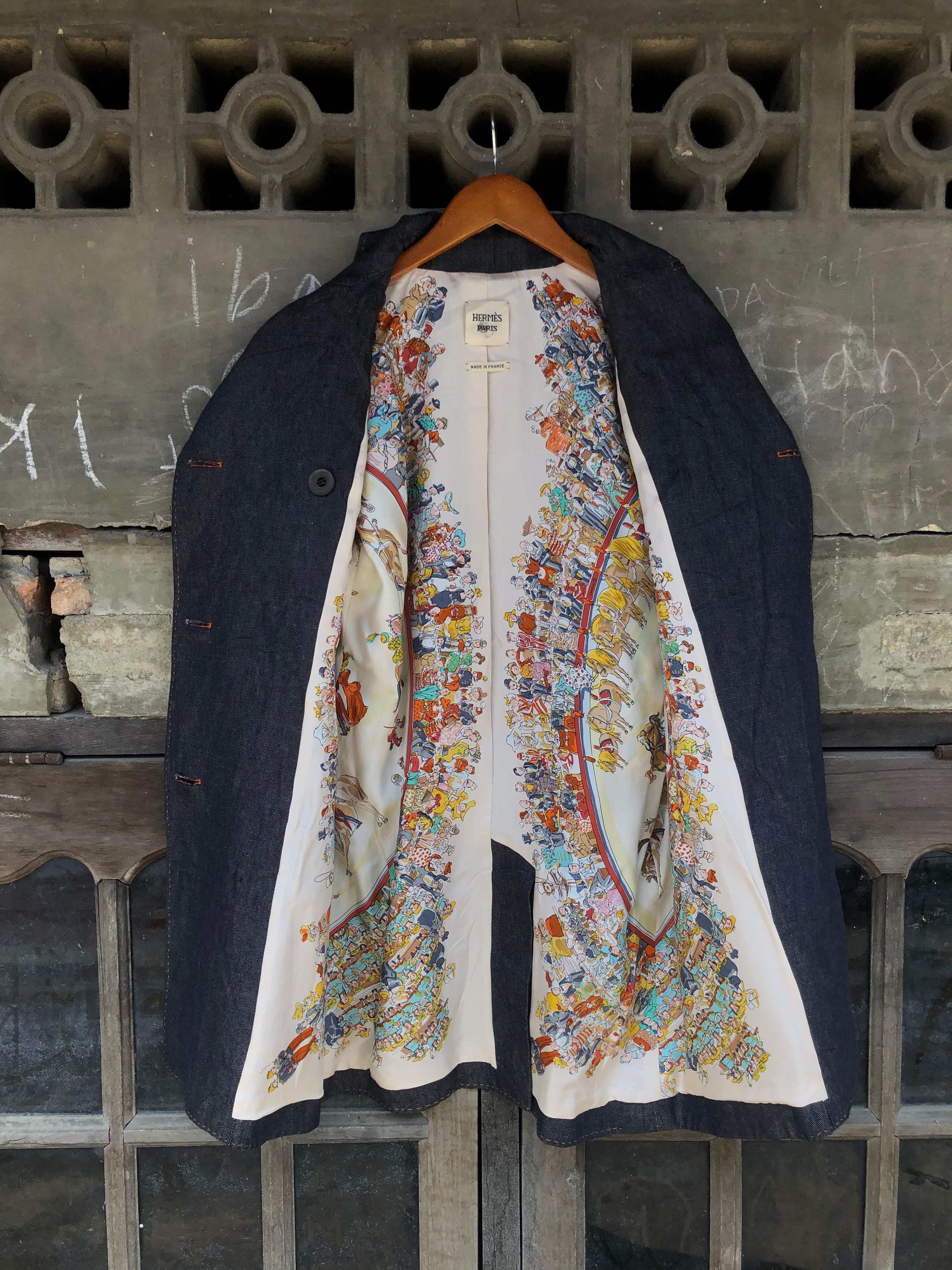 Hermes Hermes Coat Denim Martin Margiela Size US M / EU 48-50 / 2 - 3 Thumbnail