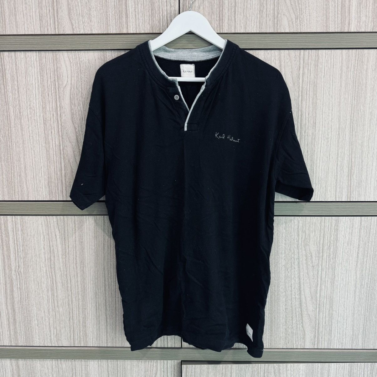Karl Helmut Vintage Karl Helmut Made in Japan Tee Size US L / EU 52-54 / 3 - 1 Thumbnail