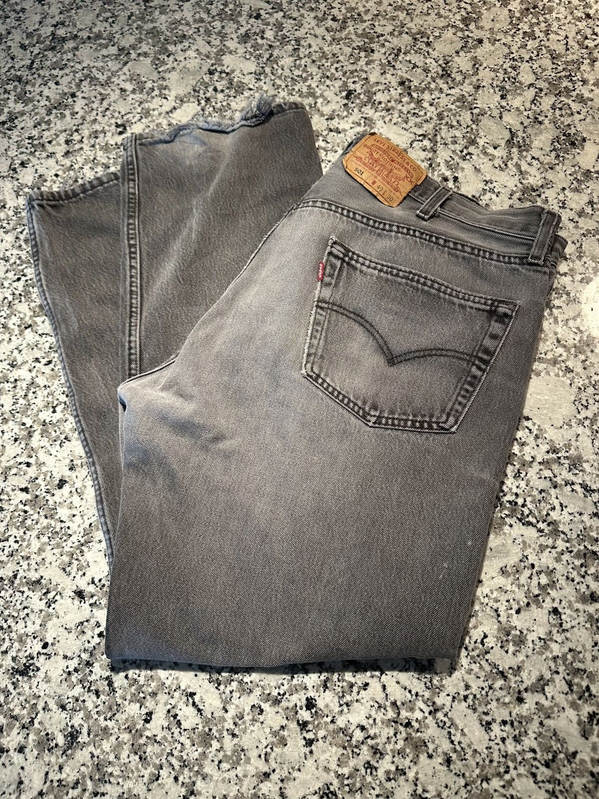Levi's Levi’s 501 Vintage Natural Distressed Jeans Size US 38 / EU 54 - 5 Thumbnail