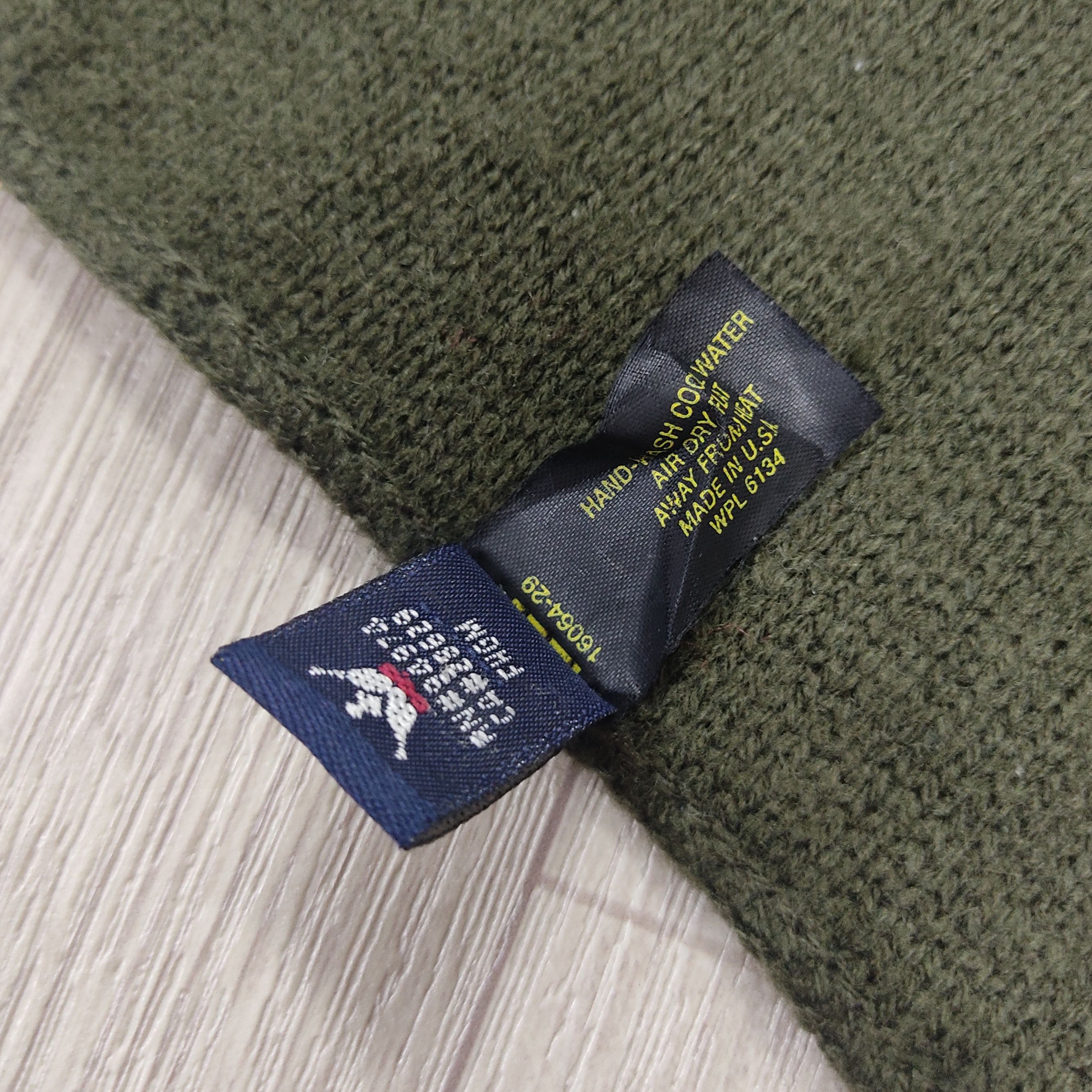 Stussy Vintage Stussy Stu© Knit Wool Muffler Scarf - Made in USA Size ONE SIZE - 6 Thumbnail