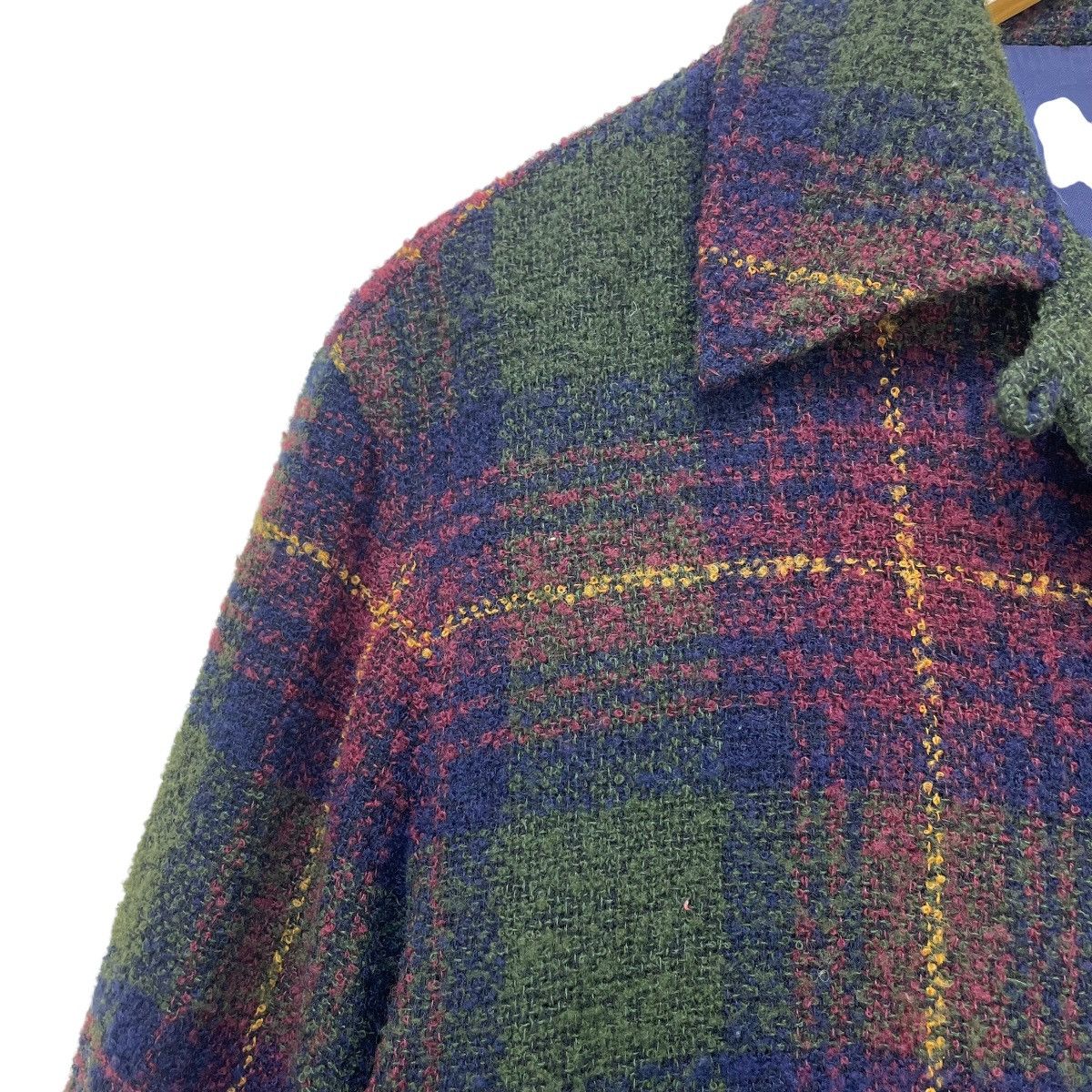 DAKS 💥Vintage Daks London Colourful Tartan Jacket Size M / US 6-8 / IT 42-44 - 3 Thumbnail