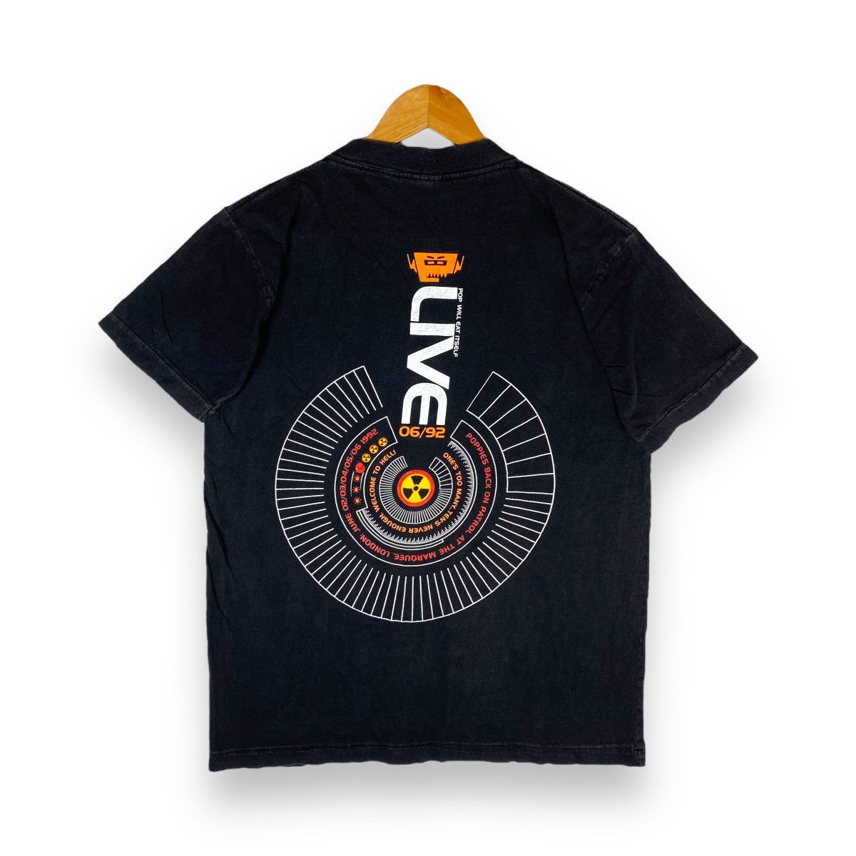 Band Tees × Vintage VINTAGE 1992 PWEI POP WILL EAT ITSELF TOUR TEE Size US M / EU 48-50 / 2 - 1 Thumbnail