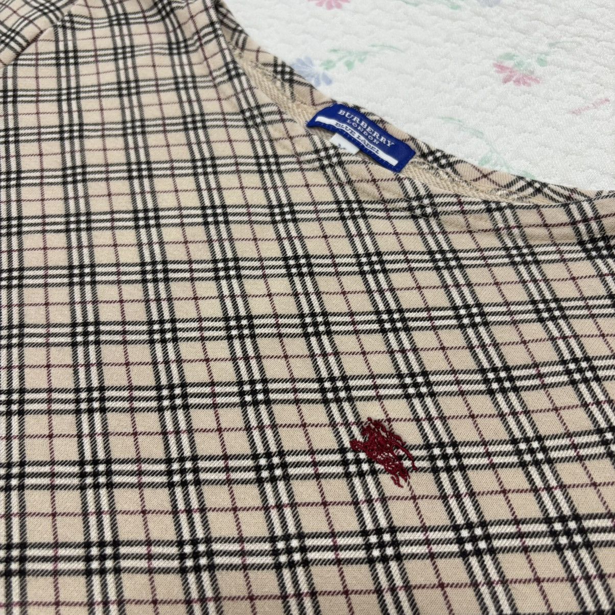 Burberry Burberry Blue Label Nova Check T-Shirt Size M / US 6-8 / IT 42-44 - 4 Thumbnail