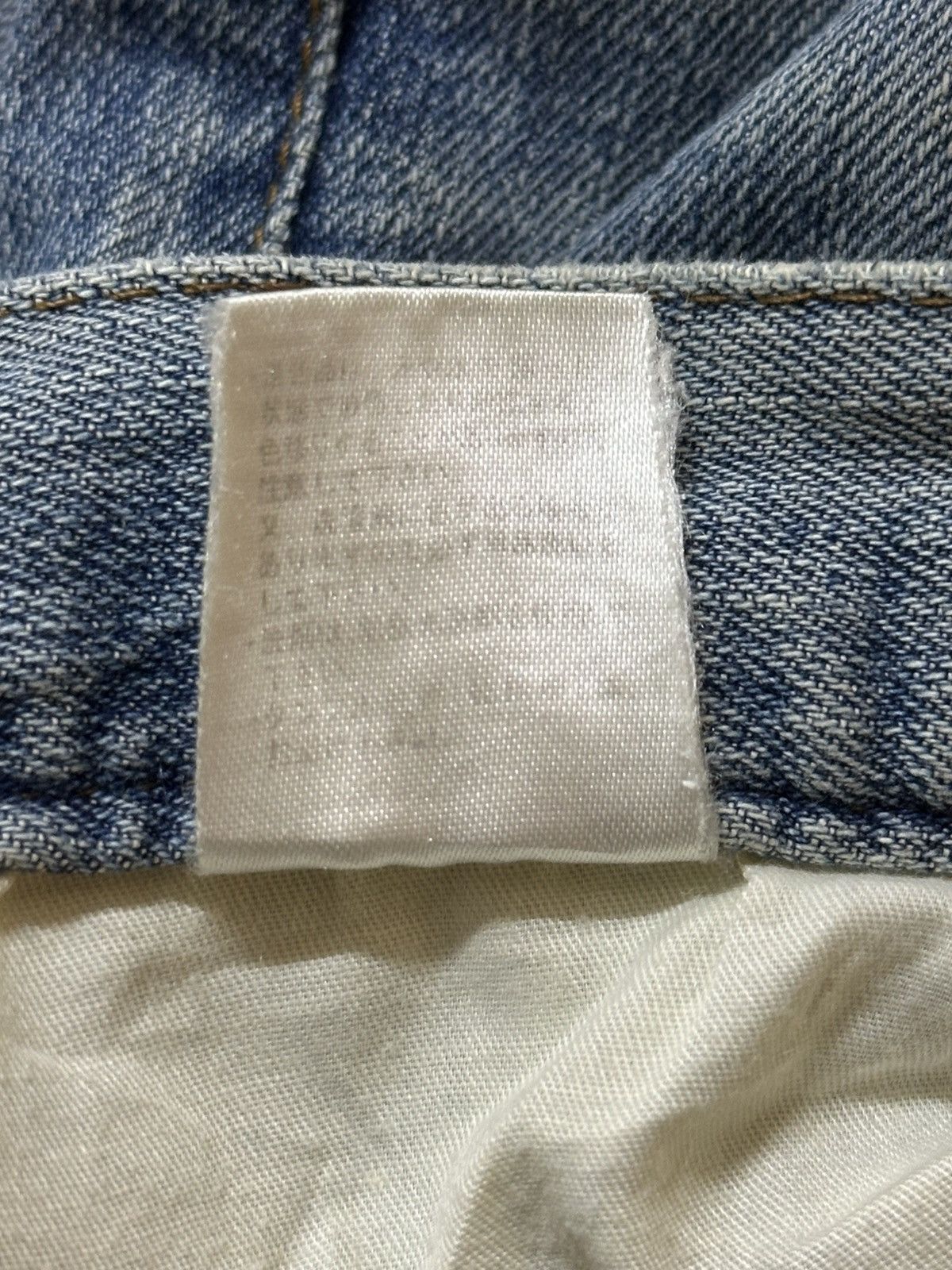 Hanes Vintage 90s Hanes Faded Wash Destroyed Distressed Jeans Size US 34 / EU 50 - 10 Thumbnail