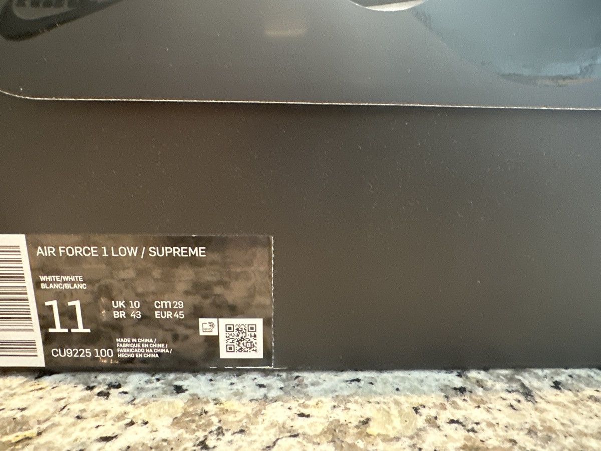 Nike × Supreme Supreme/Air Force 1 Collab Size US 11 / EU 44 - 9 Thumbnail