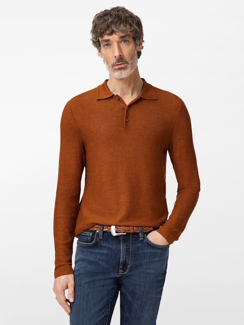 John Varvatos Venturi Polo Large Size US L / EU 52-54 / 3 - 5 Thumbnail