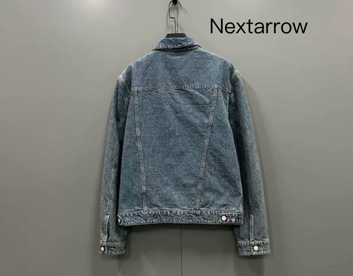 Louis Vuitton Louis Vuitton LV washed vintage embossed denim jacket Size US L / EU 52-54 / 3 - 2 Thumbnail