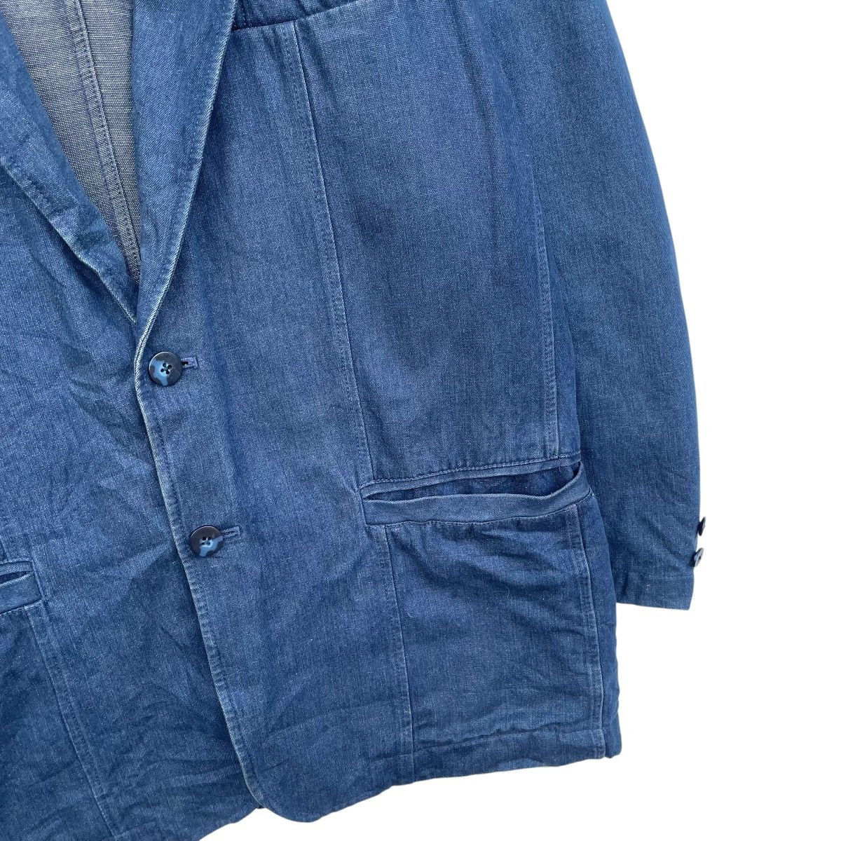 45rpm × Indigo Vintage Japanese Brand Per.Pcs Indigo Workwear Size US M / EU 48-50 / 2 - 4 Thumbnail
