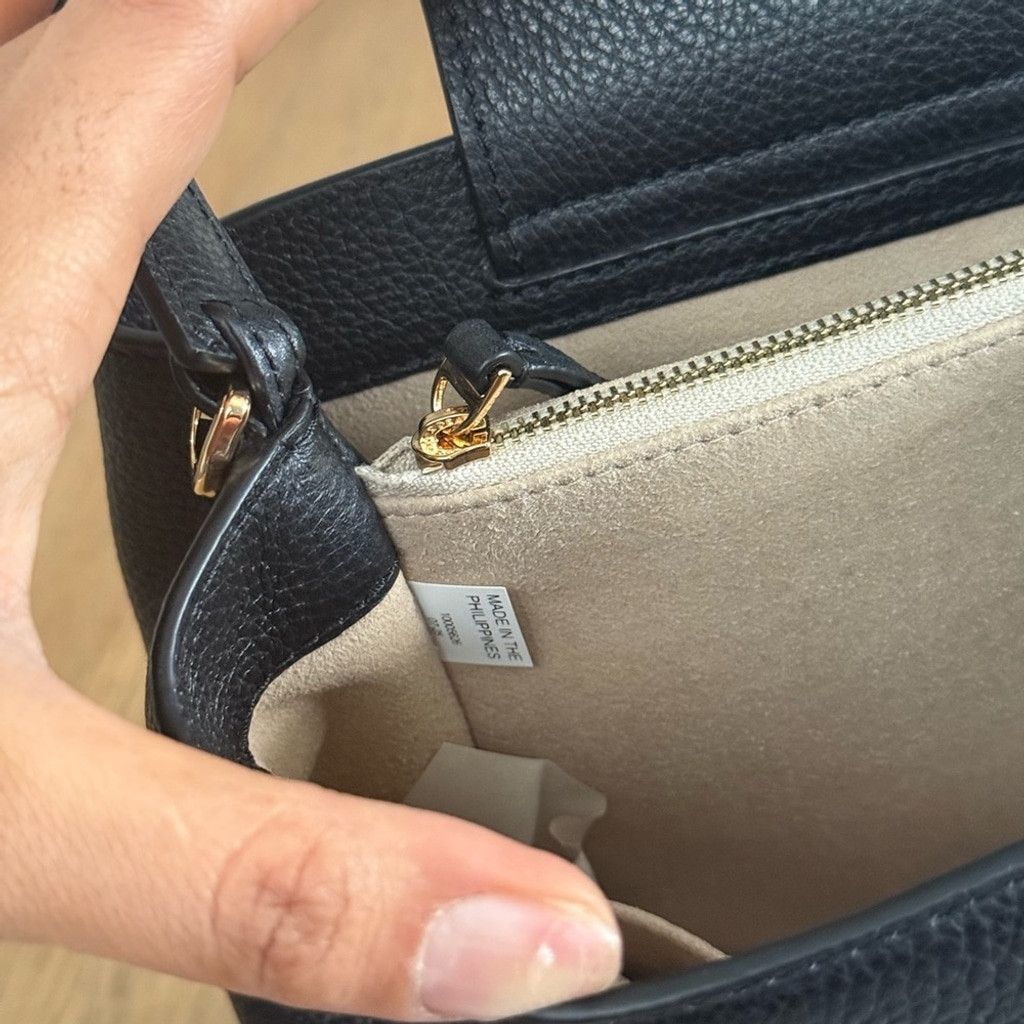 Tory Burch 880+! New Tory Burch Britten in black Leather Satchel and Br Size ONE SIZE - 14 Thumbnail