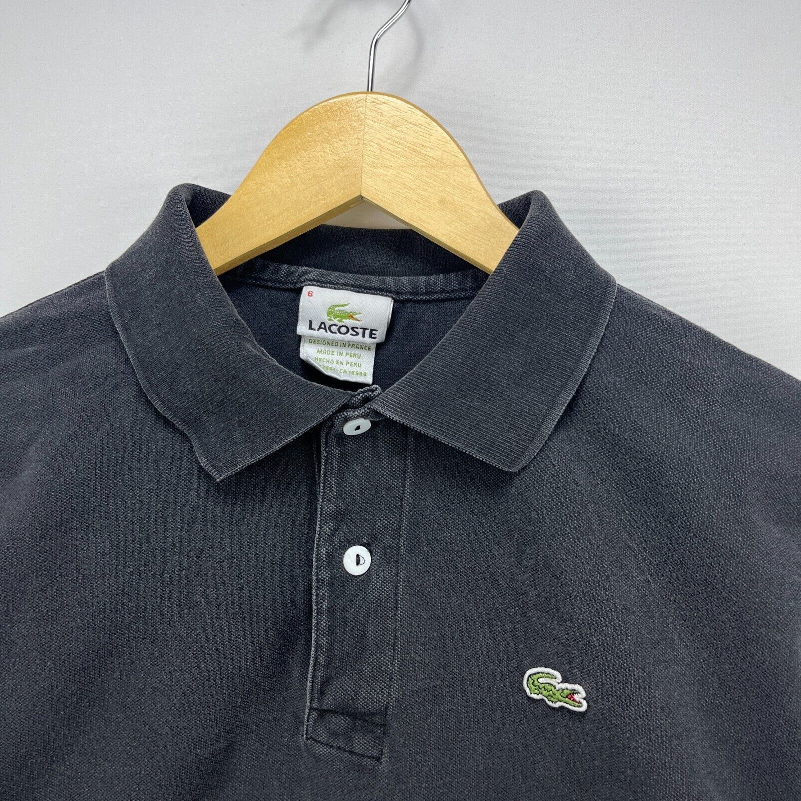 Lacoste × Vintage Vintage Lacoste Rugby Long Sleeve Shirt Medium Size US M / EU 48-50 / 2 - 3 Thumbnail