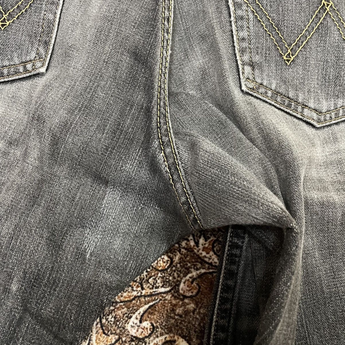 Wrangler 🔥Vintage Wrangler W0903 Stoned Washed Distress Denim Jeans Size US 33 - 10 Thumbnail