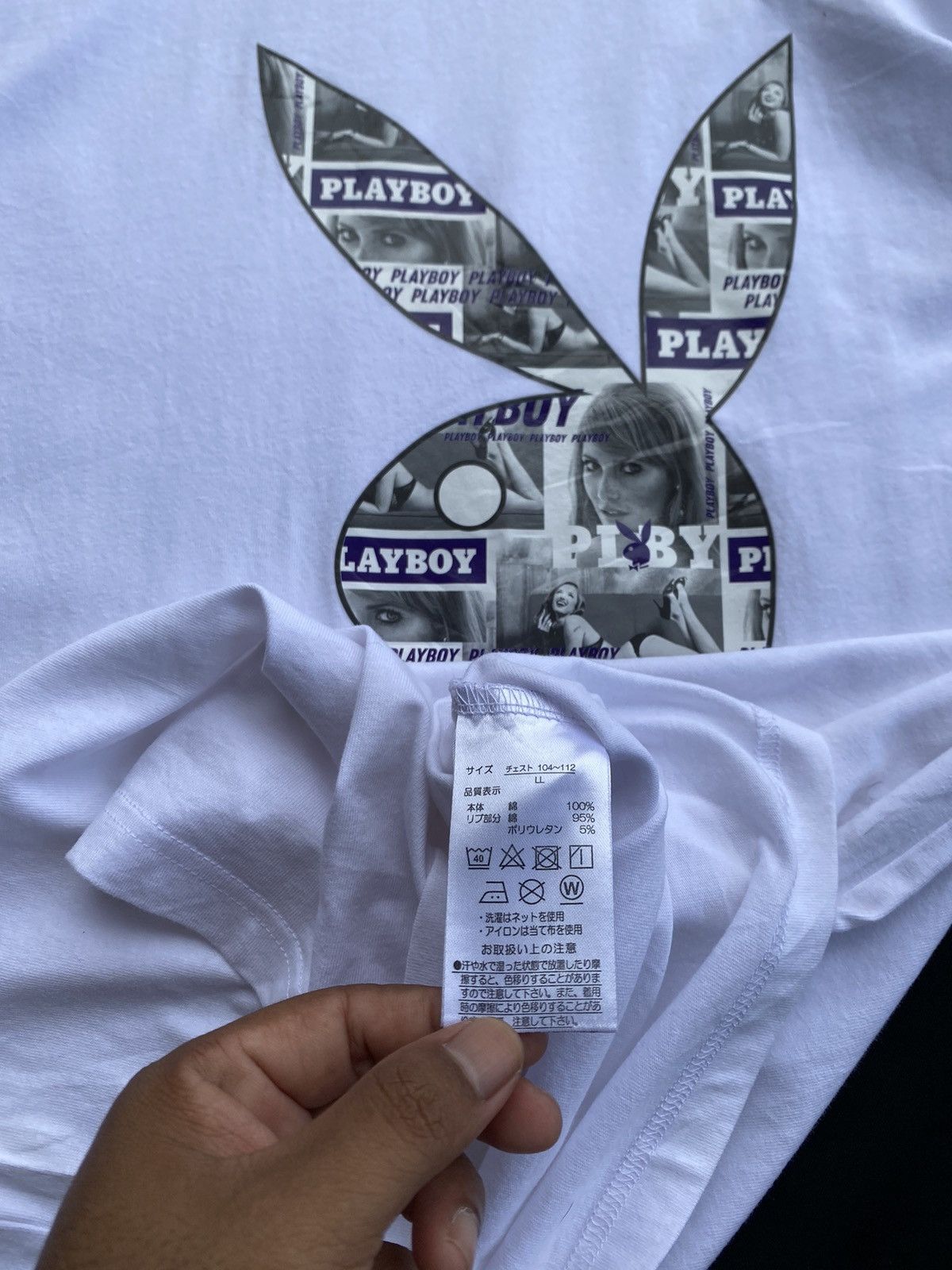Playboy Rare Vintage Playboy Big Bunny Logo Tshirt Size US M / EU 48-50 / 2 - 12 Thumbnail