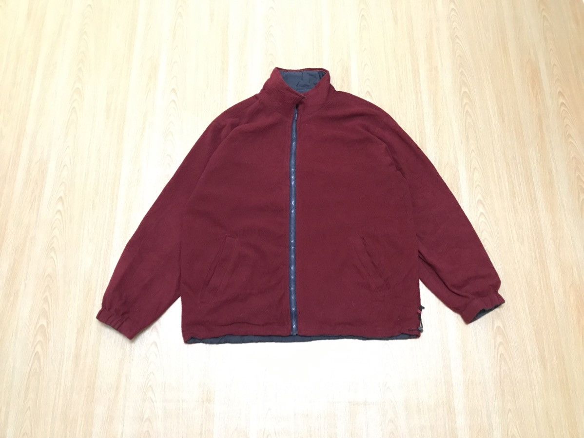 Vintage Japanese Brand Fleece Zipper Jacket