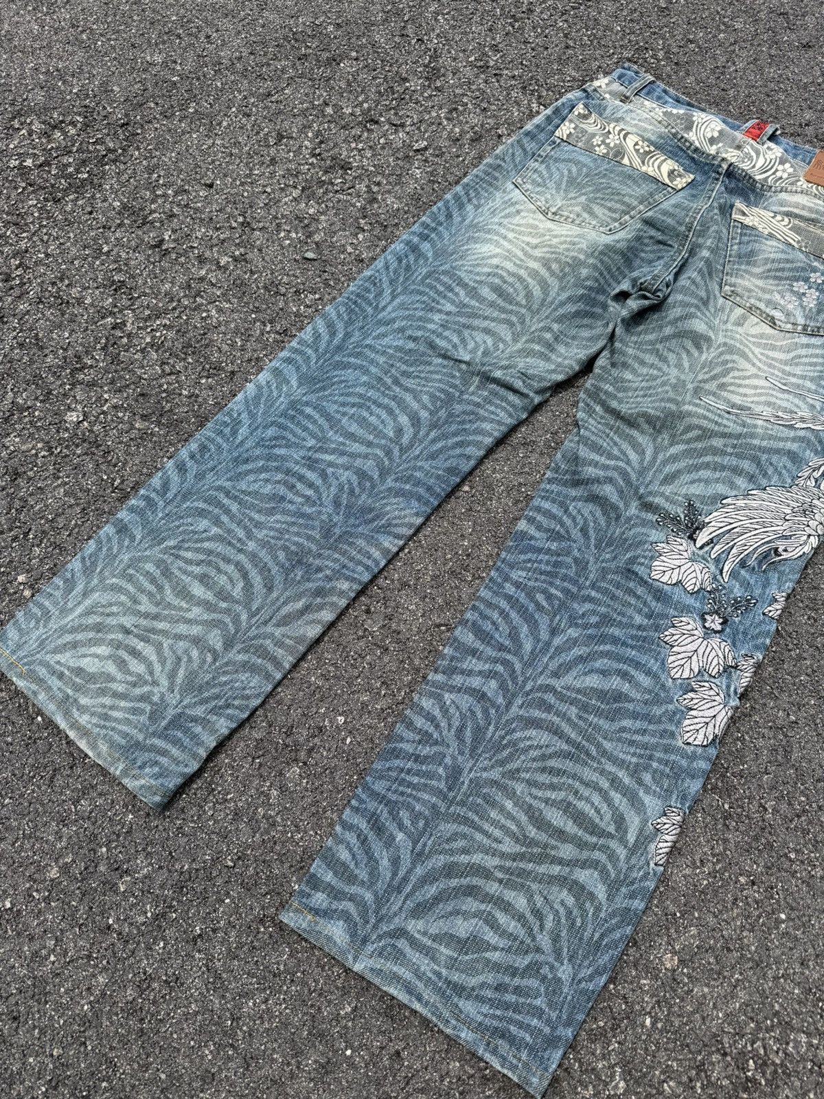 Karakuri Tamashii Karakuri Tamashi Sukajan Denim Size US 35 - 8 Thumbnail