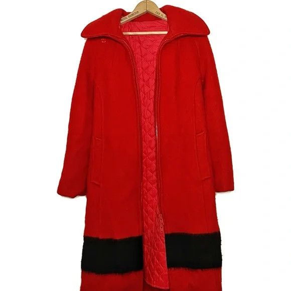 Hudsons Bay Hudson’s Bay Company| Vintage Wool Longline Coat Size M / US 6-8 / IT 42-44 - 6 Thumbnail
