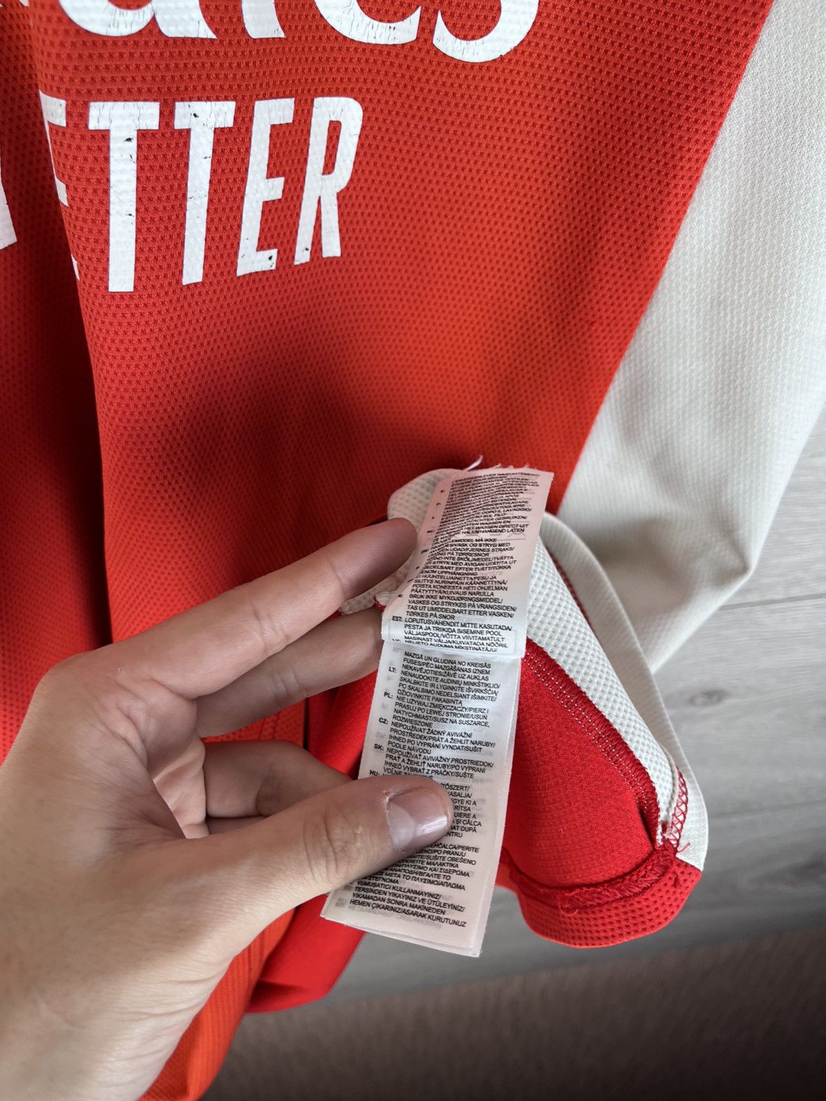 Adidas Men's soccer jersey Adidas FC Arsenal size L made in 🇬🇪 Size US L / EU 52-54 / 3 - 13 Thumbnail