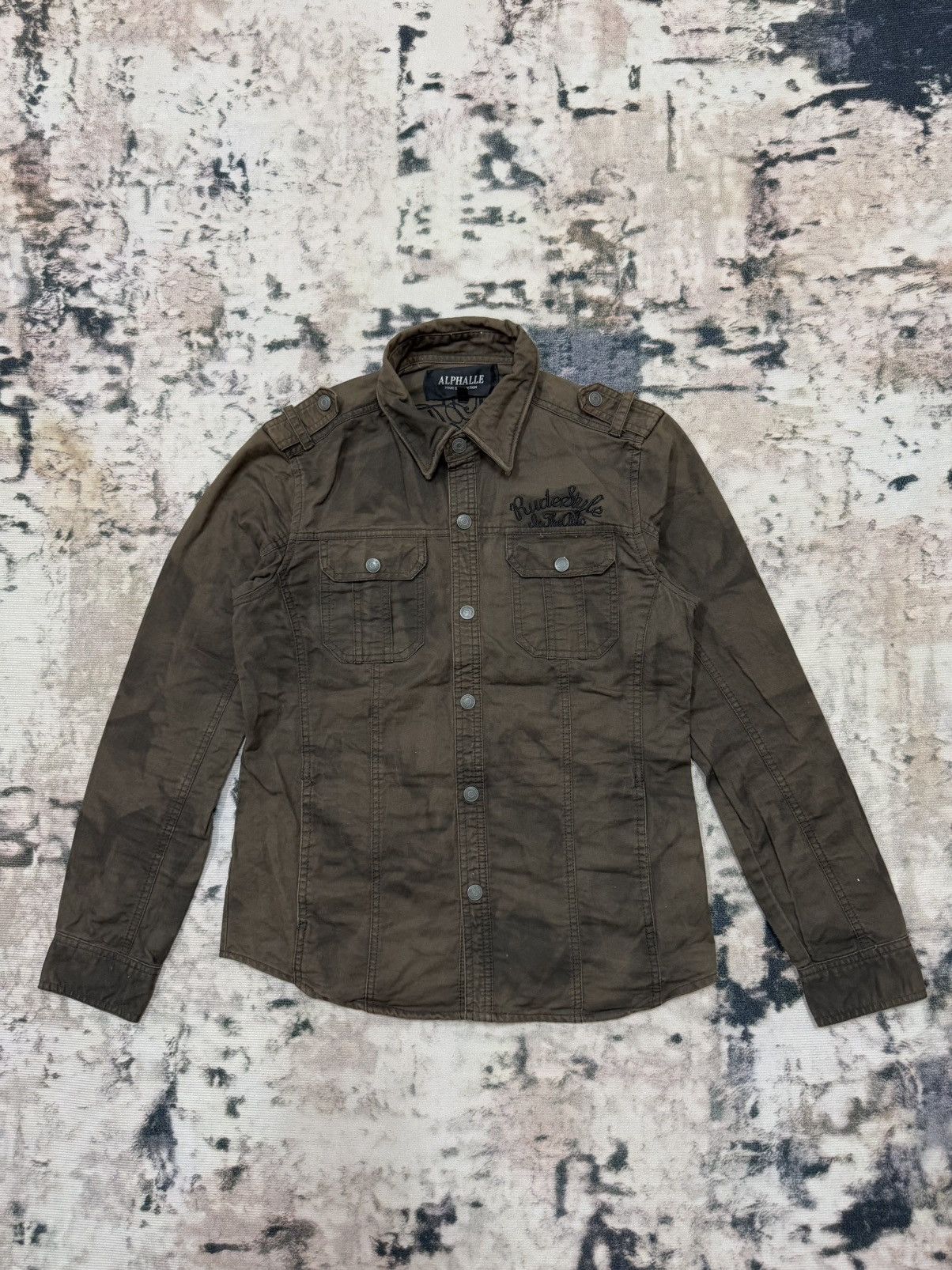 In The Attic × Japanese Brand In The attic Alpalle your satisfaction button up Shirt Size US S / EU 44-46 / 1 - 3 Thumbnail