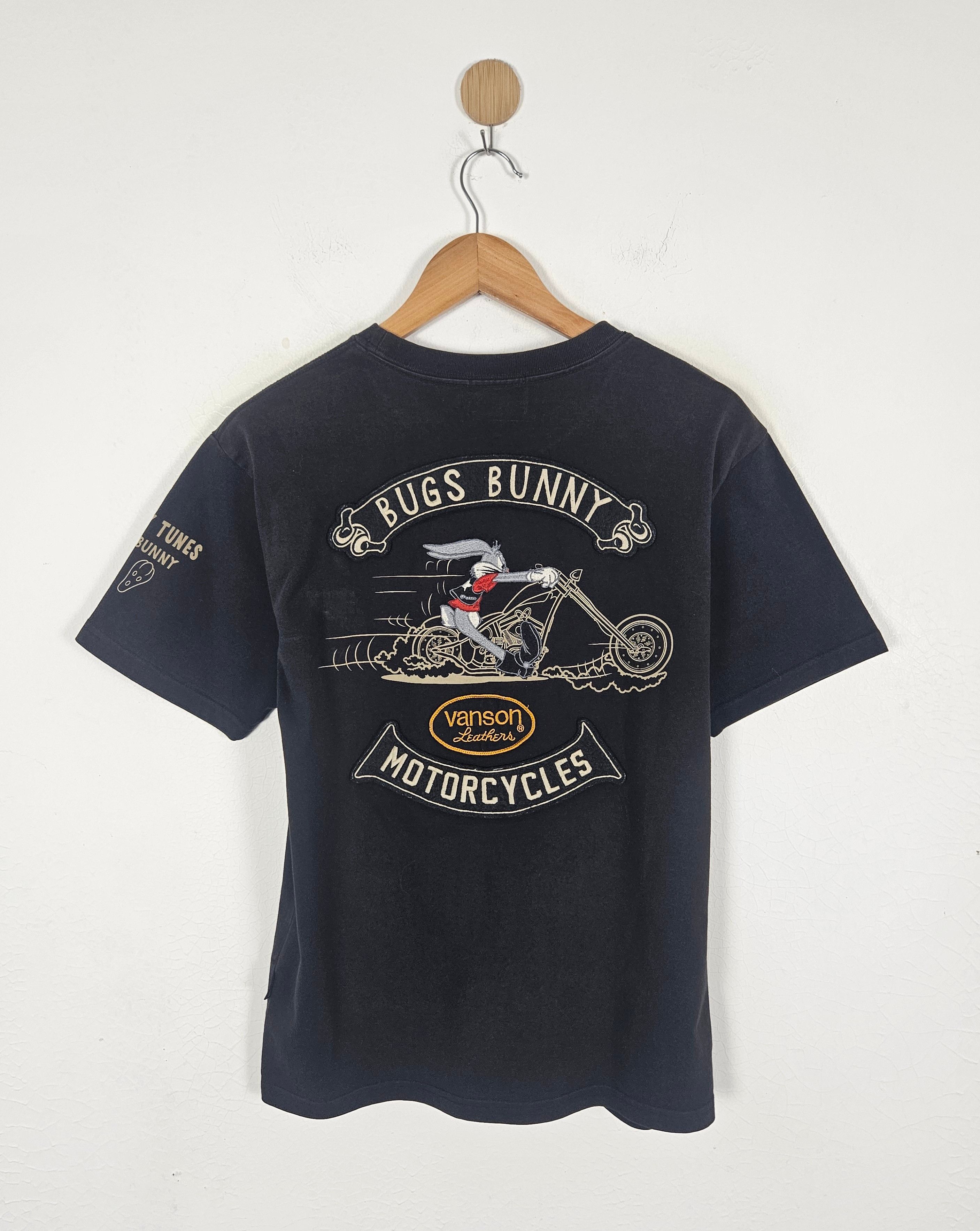 Cartoon Network × Vanson Leathers Vanson X Looney Tunes Bugs Bunny tee shirt Size US M / EU 48-50 / 2 - 1 Thumbnail