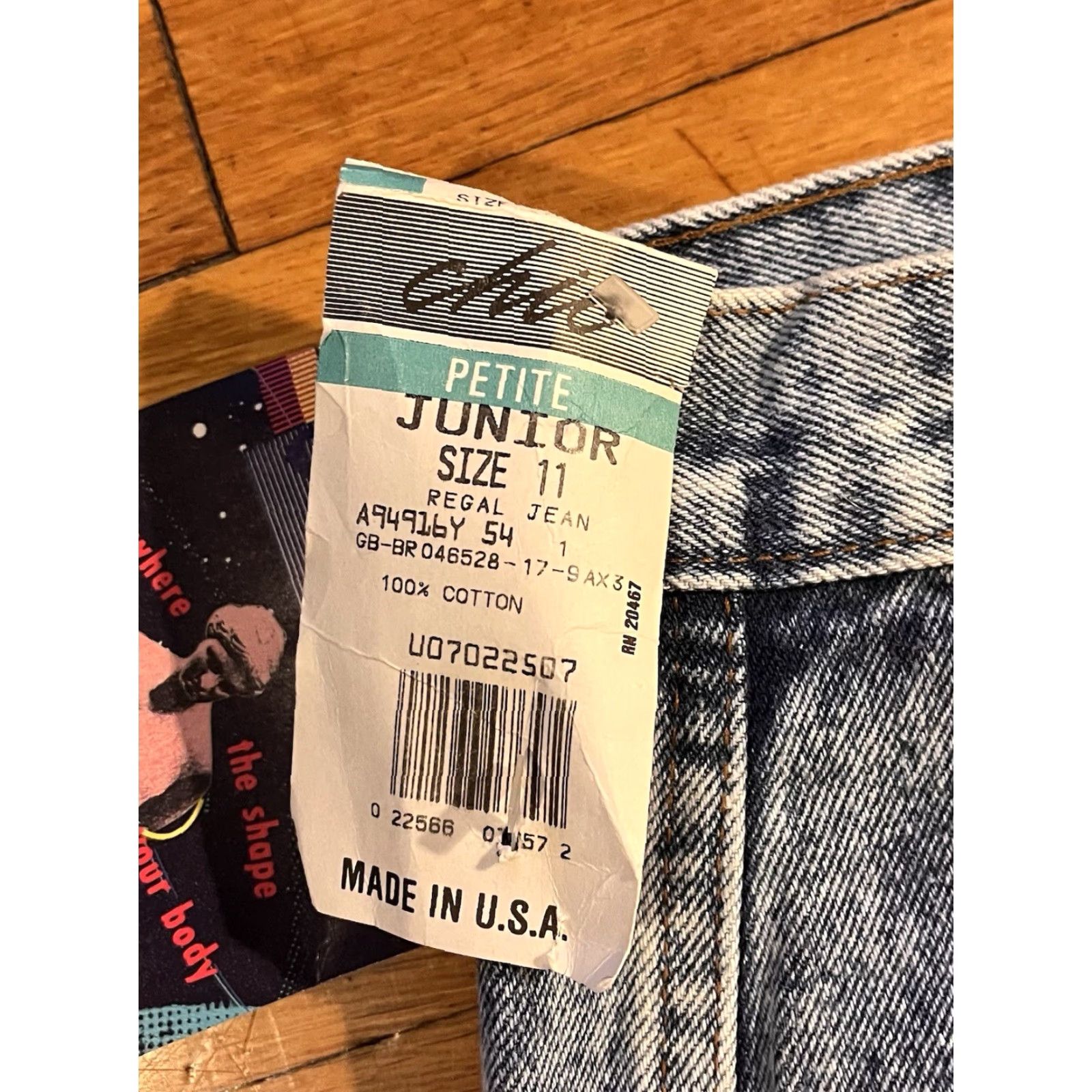 Vintage VINTAGE CHIC CHIC Regal High Waist Mom Jeans Jeans 11 Petite Blue Acid Wash 80s 90s Grunge Hipster Retro Womens Girls Mens Size 32" / US 10 / IT 46 - 5 Thumbnail