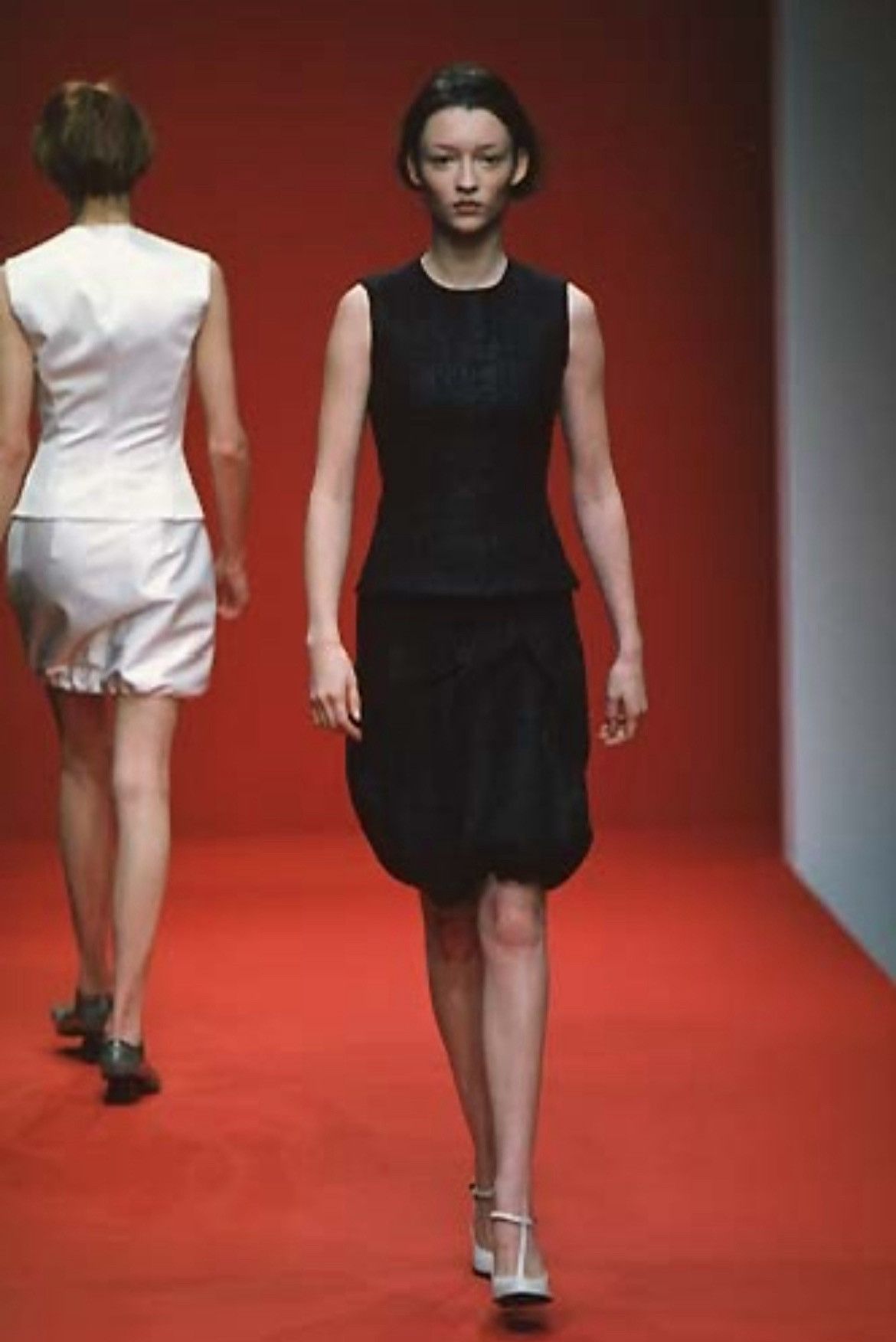 Miu Miu Miu Miu FW1998 runway top + skirt set Size S / US 4 / IT 40 - 14 Thumbnail