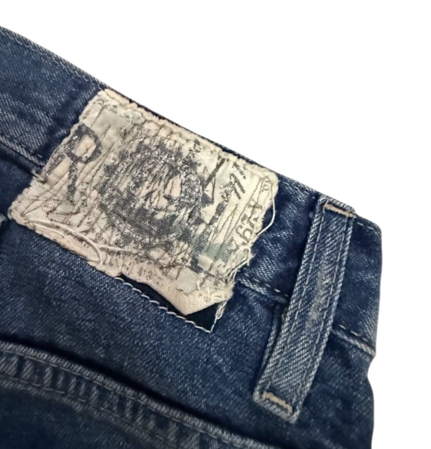 Ralph Lauren Polo Ralph Lauren Boro Sashiko Baggy Jeans Size 31" - 5 Thumbnail